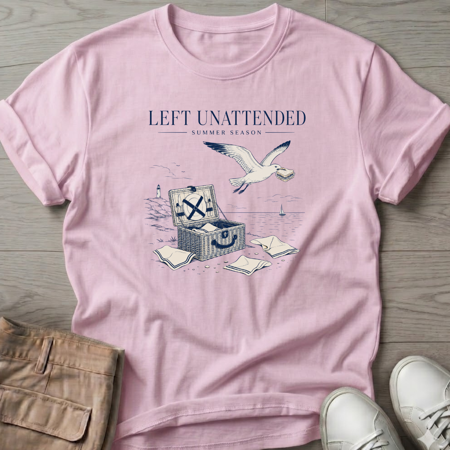 Left Unattended Picnic T-Shirt