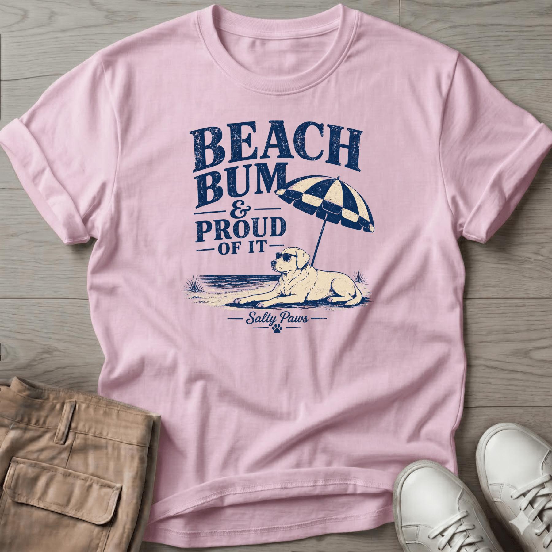 Beach Bum Dog T-Shirt