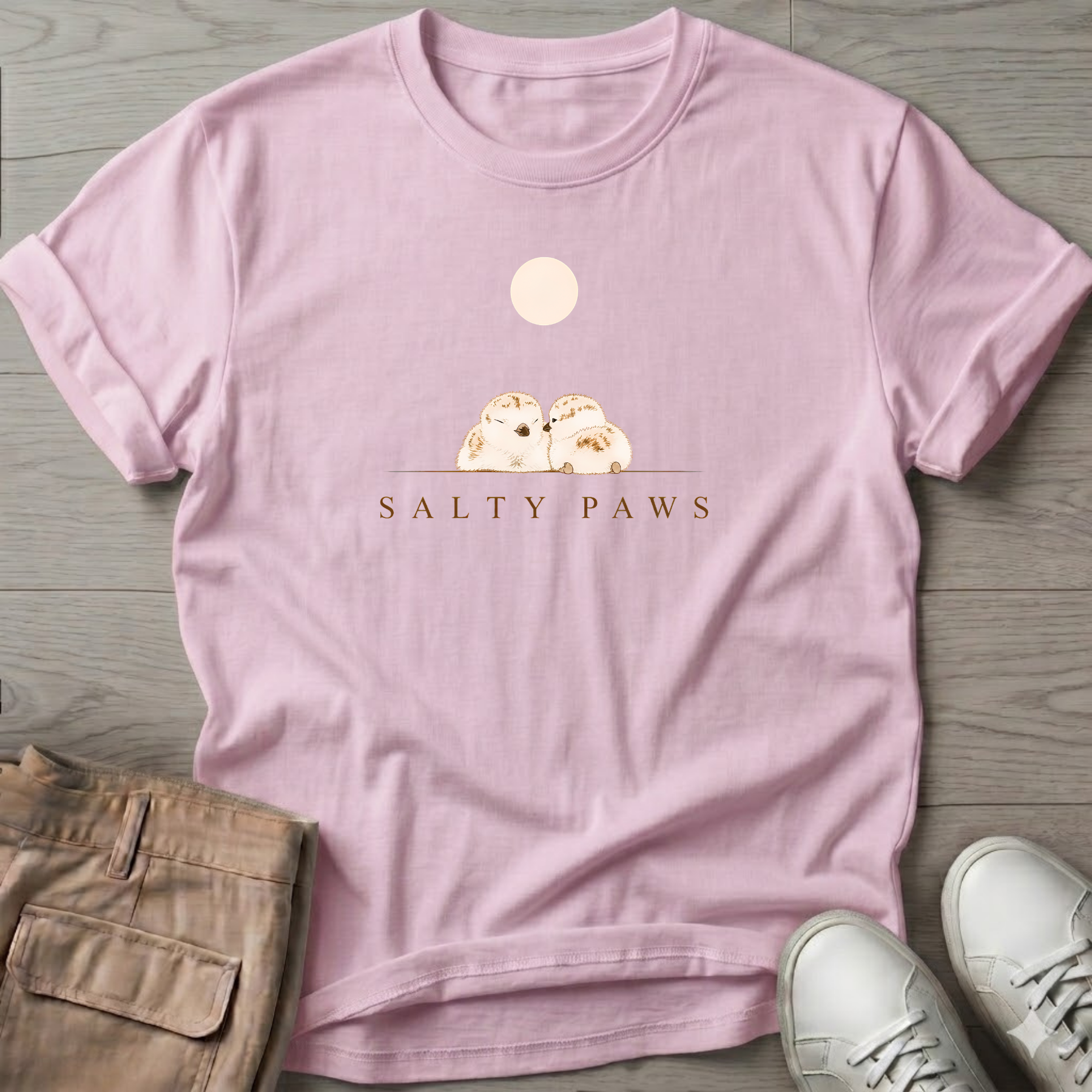 2 Piping Plover Chicks T-Shirt