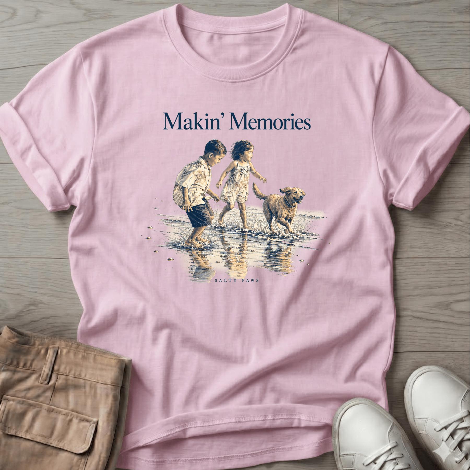 Makin Memories Children Dog T-Shirt Vacation