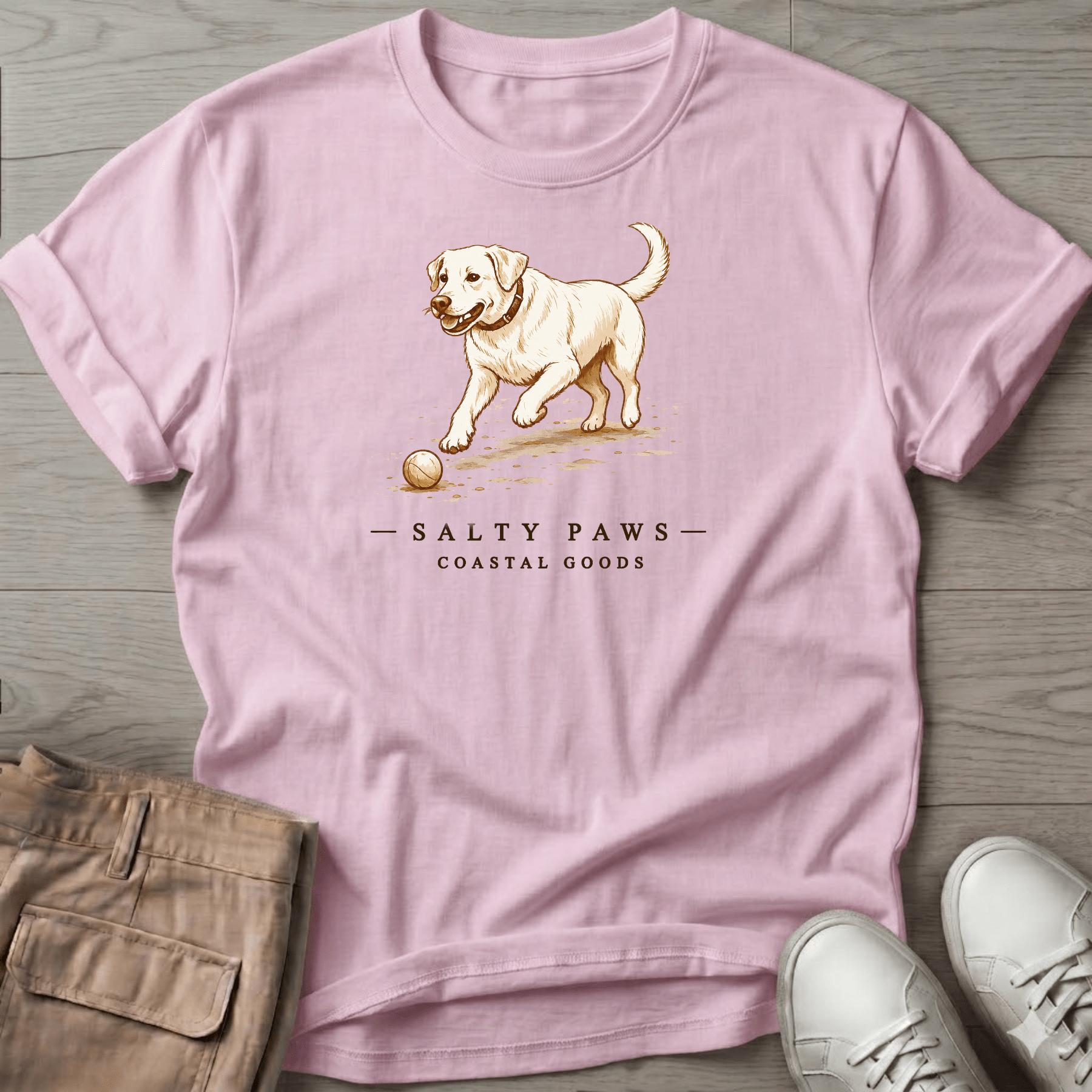 Yellow Lab Dog T-Shirt — Art Tee