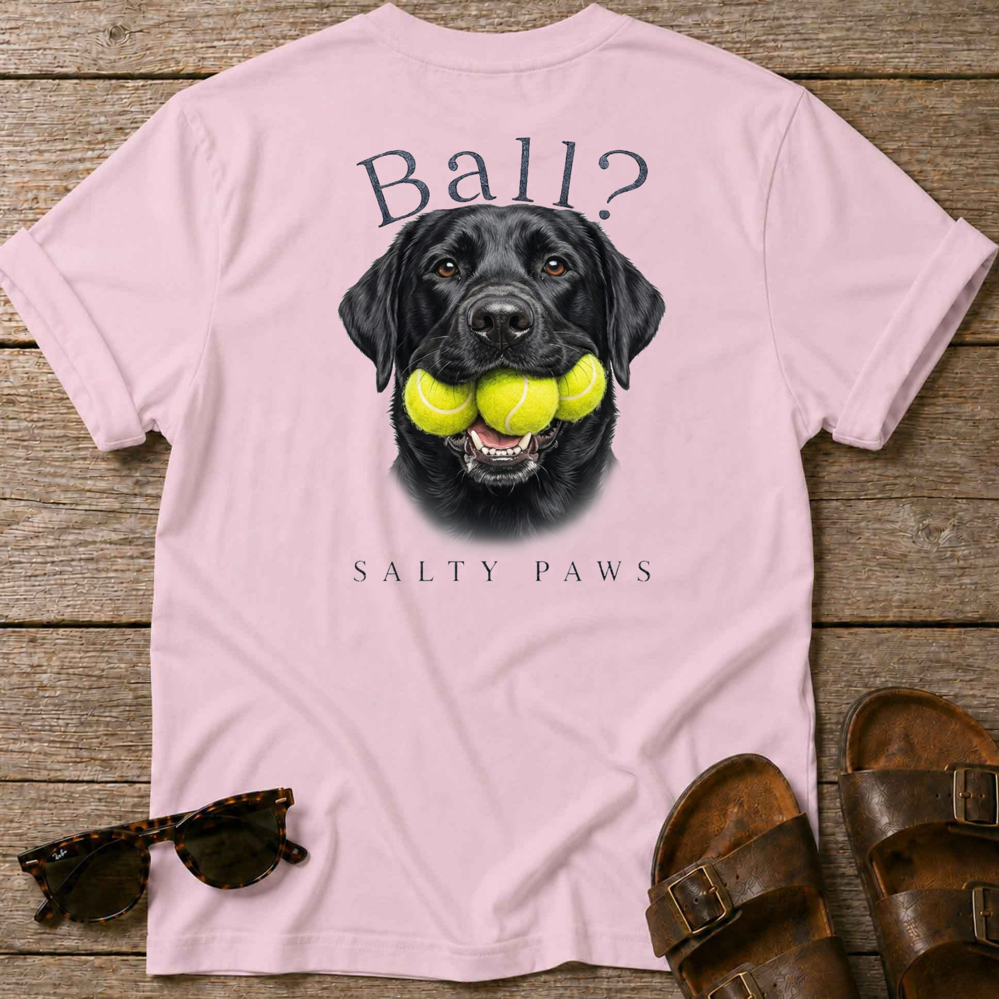 Ball? Black Lab T-Shirt