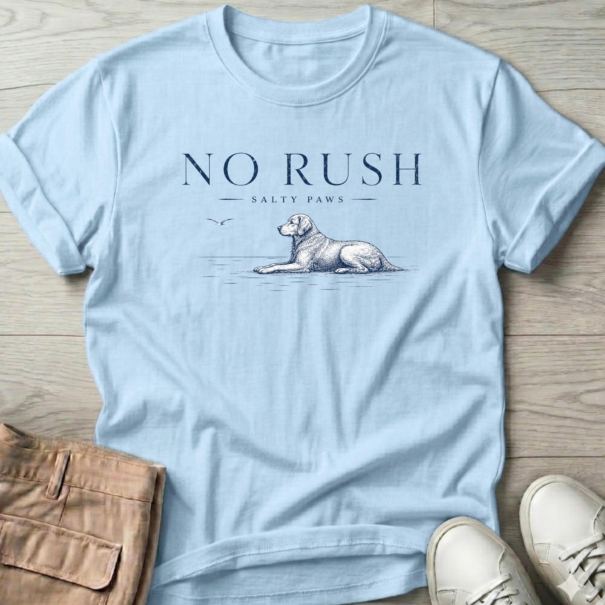 No Rush 2 FB Dog T-Shirt