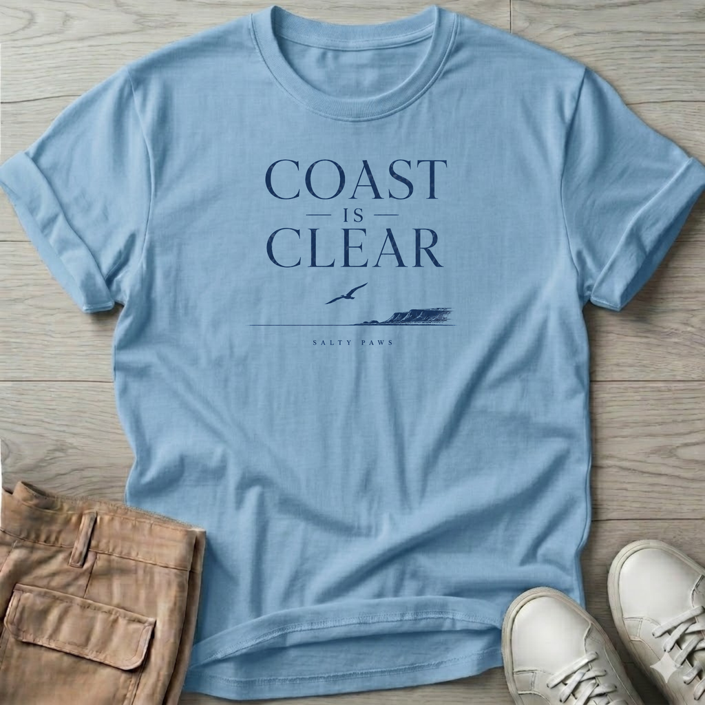 Coast is Clear T-Shirt — Art Tee