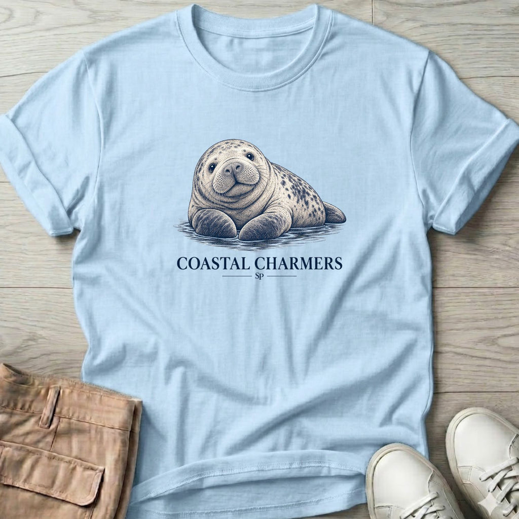 Coastal Charmer Harbor Seal T-Shirt