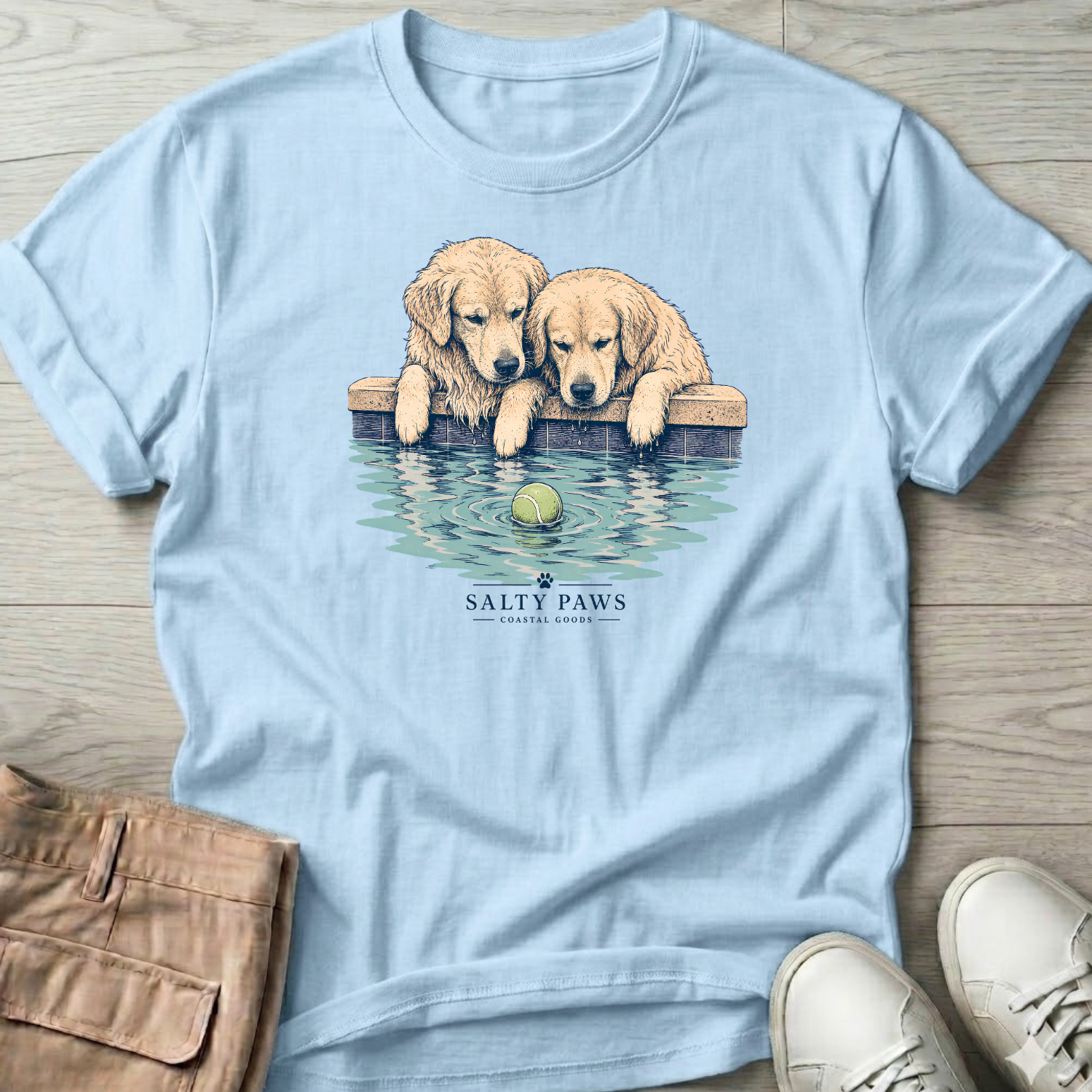 Retrievers & Green Ball T-Shirt