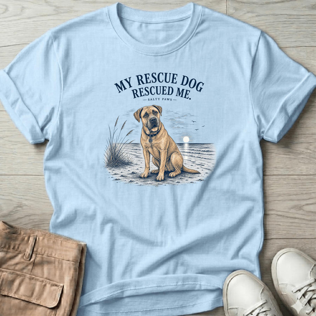 My Rescue Dog Rescued Me T-Shirt Vacation
