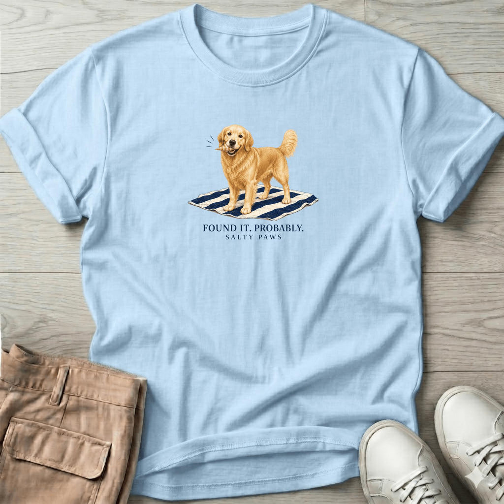 Golden Retriever Shell Dog T-Shirt