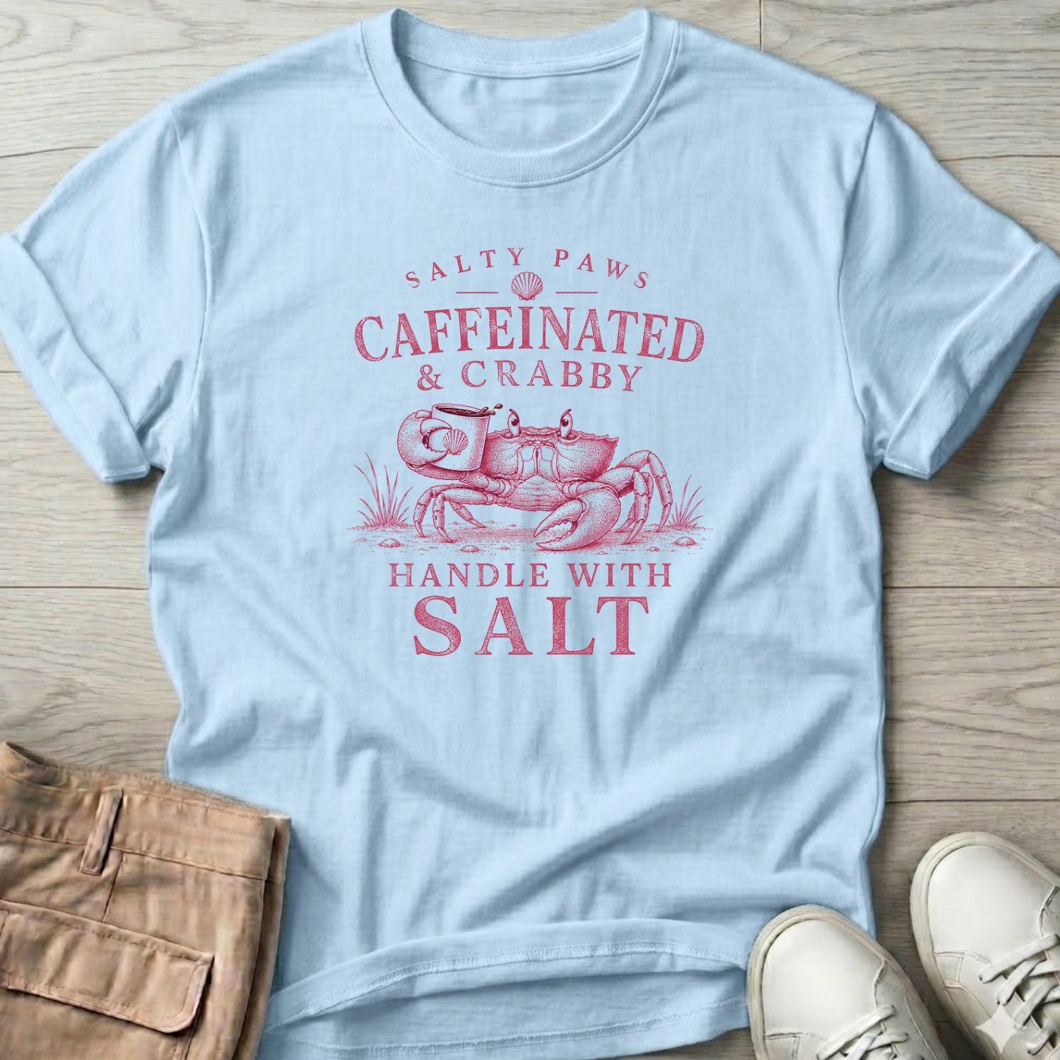 Caffeinated Crab T-Shirt
