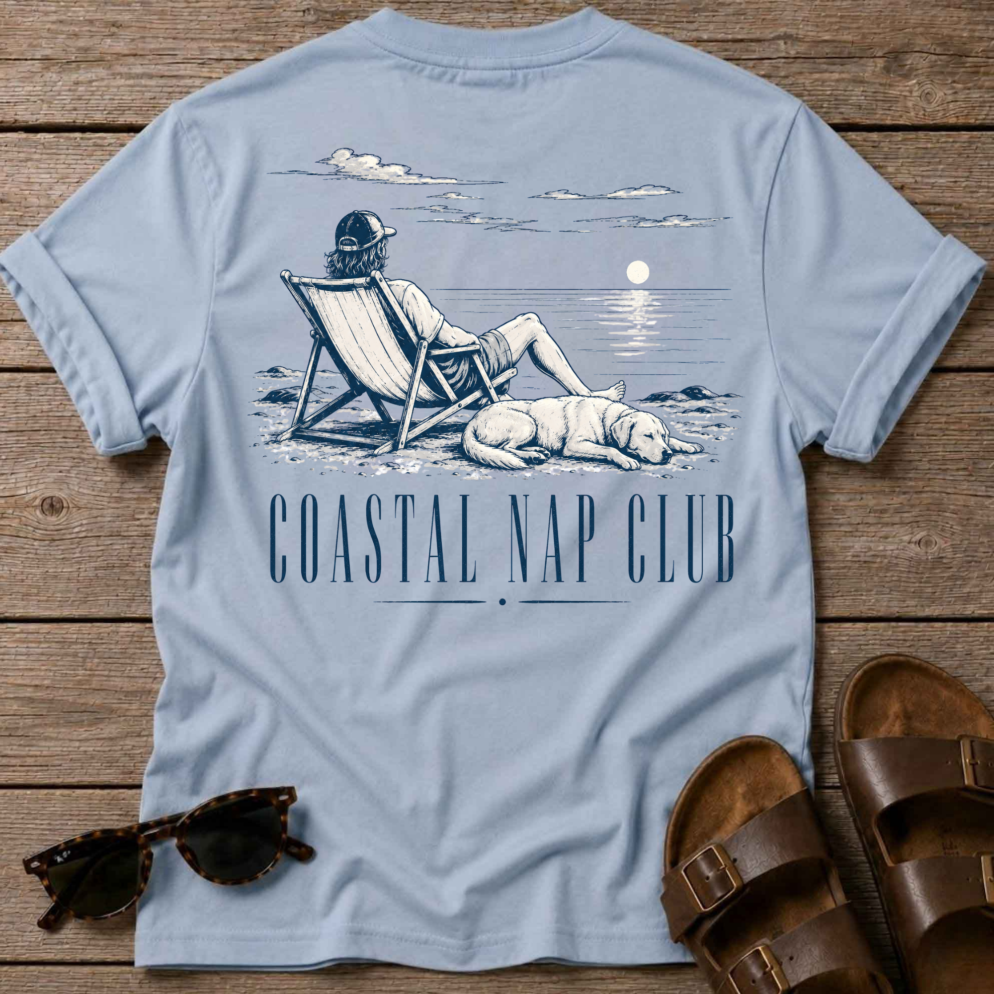 Coastal Nap Club Him T-Shirt
