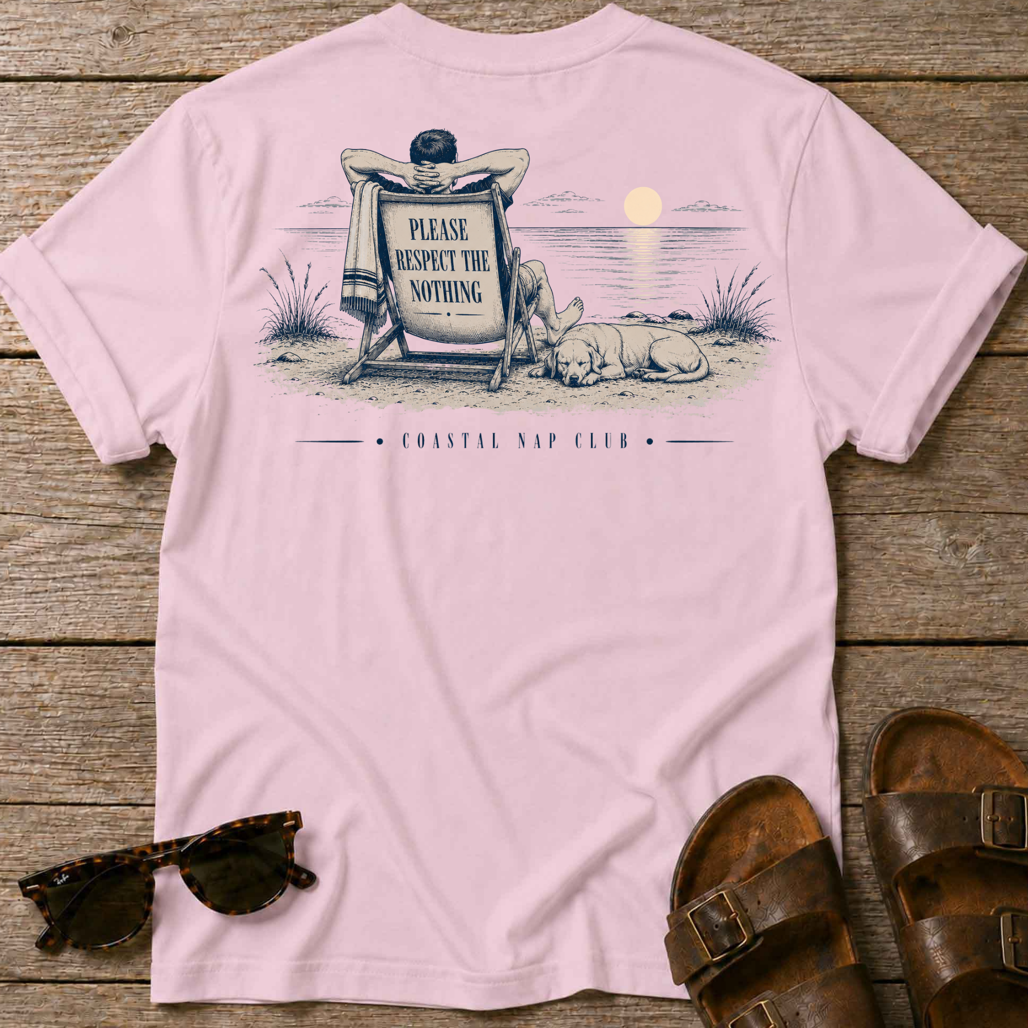 Please Respect Nothing 3 Back T-Shirt