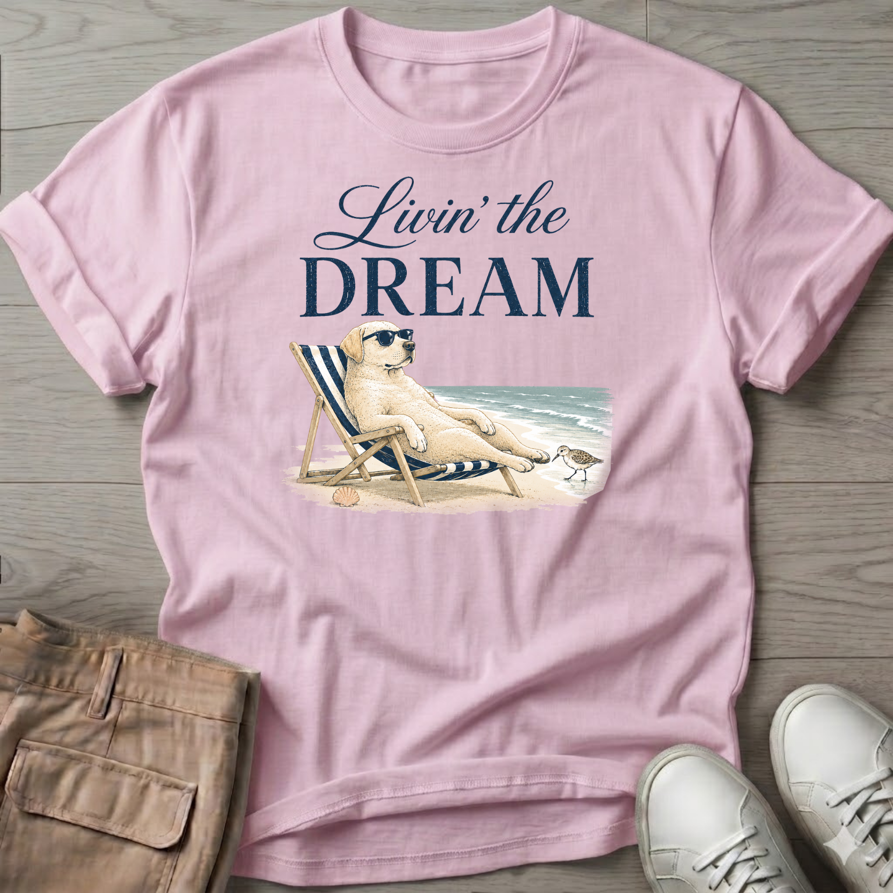 Livin the Dream Golden T-Shirt