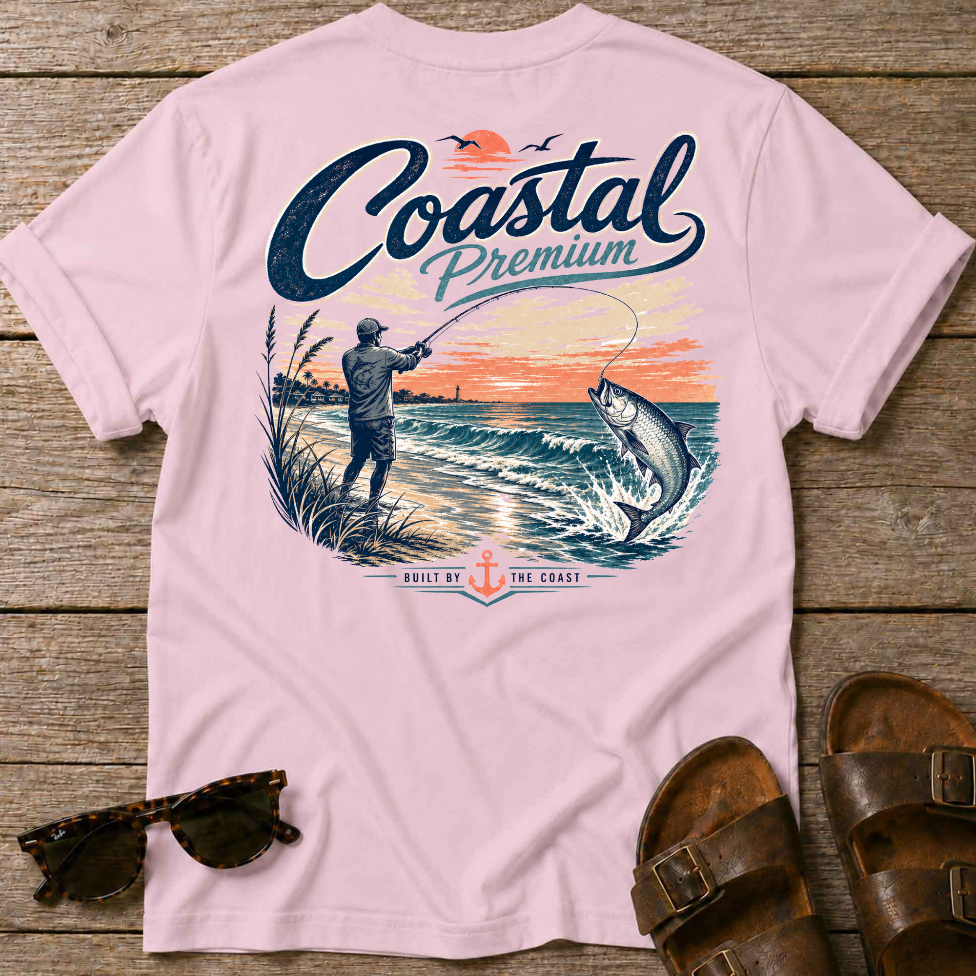Coastal Premium Fishing T-Shirt