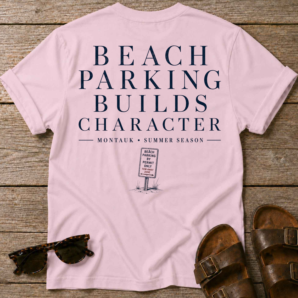 Beach Parking Montauk T-Shirt