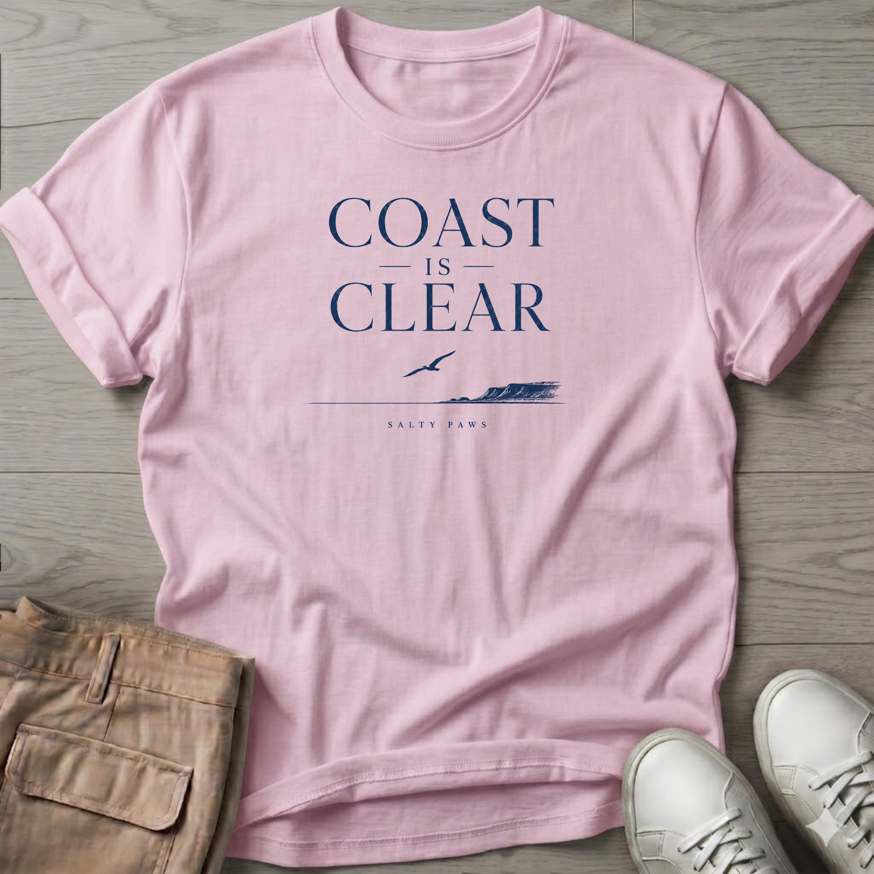 Coast is Clear T-Shirt — Art Tee