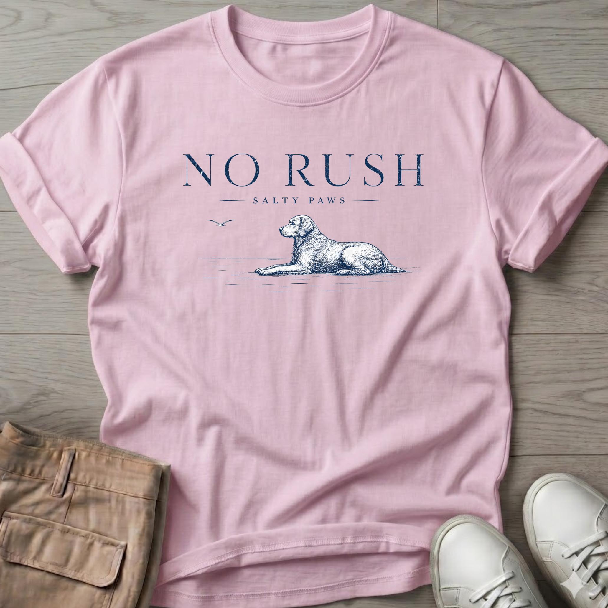 No Rush 2 FB Dog T-Shirt