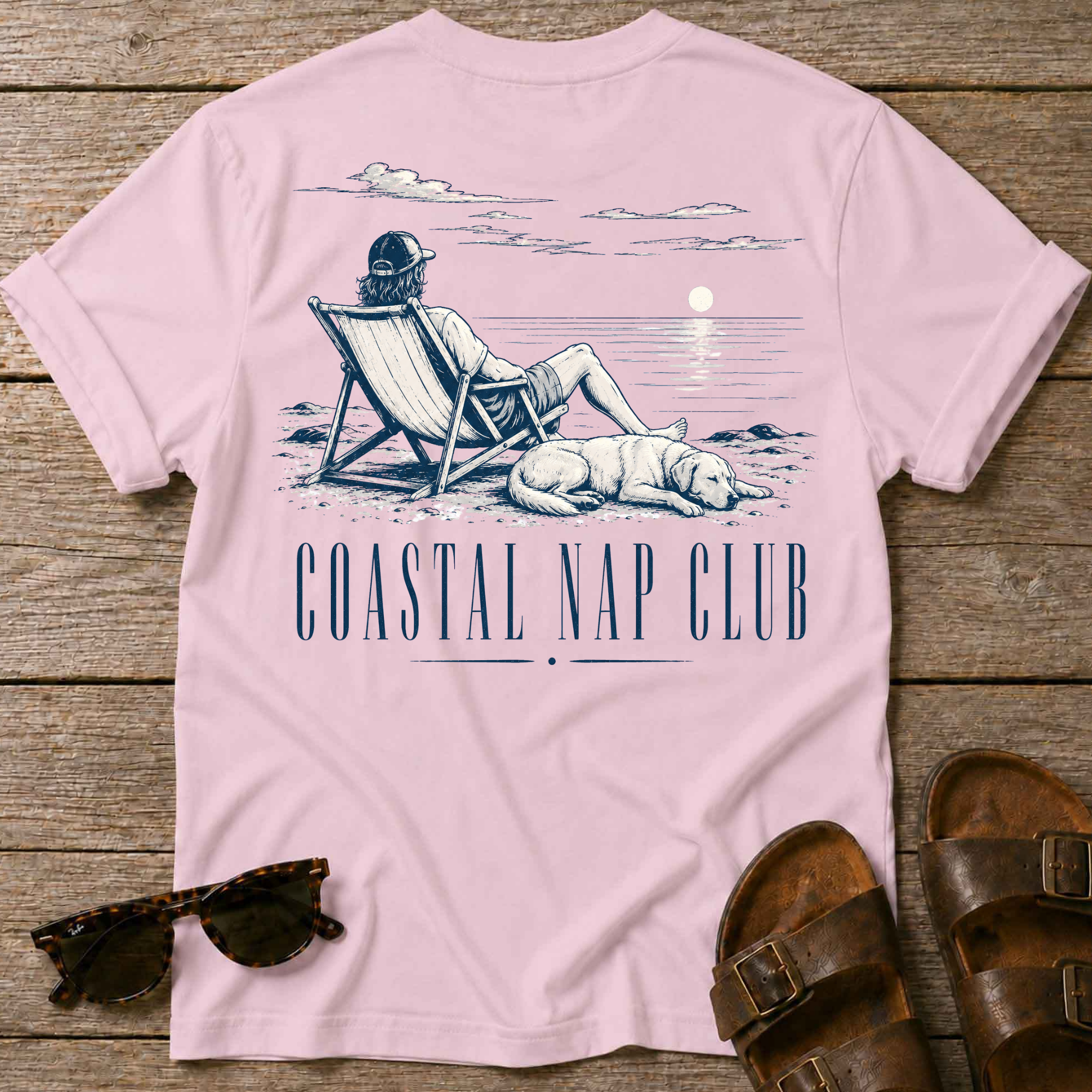 Coastal Nap Club Him T-Shirt