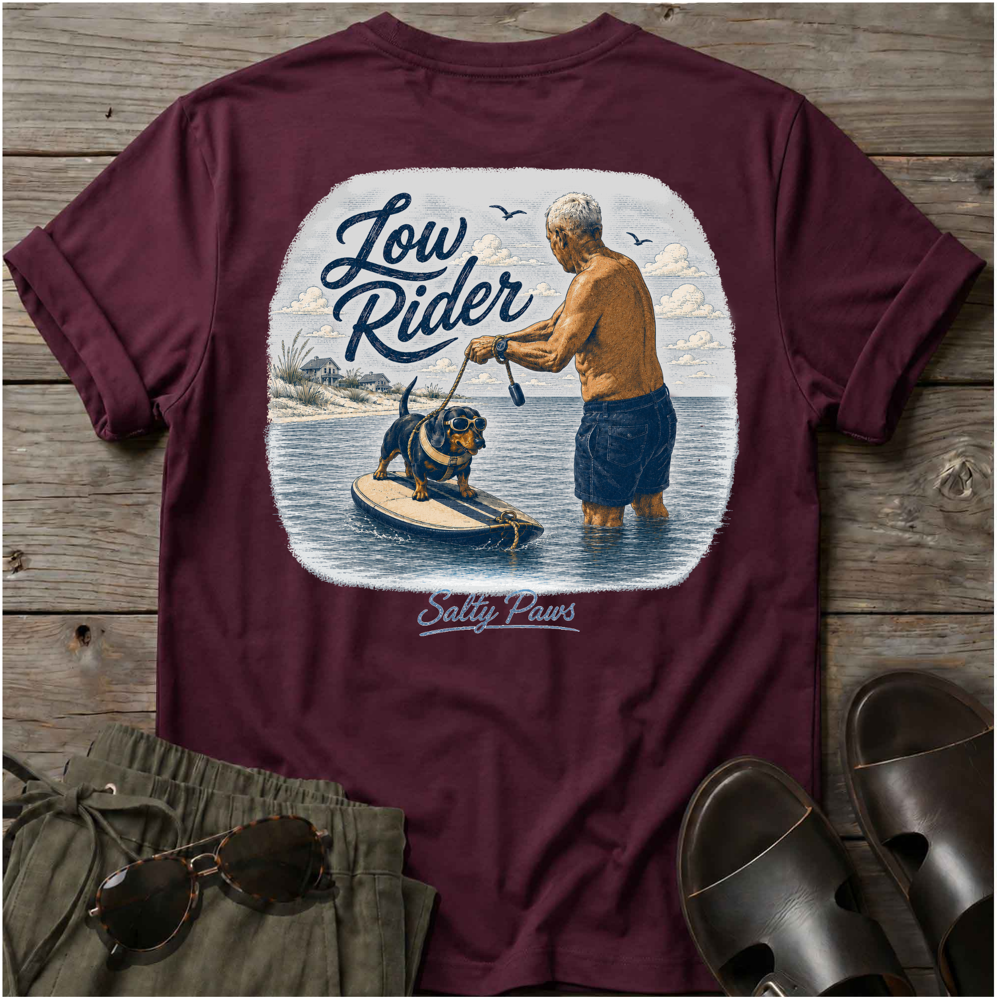 Low Rider Dachshund T-Shirt