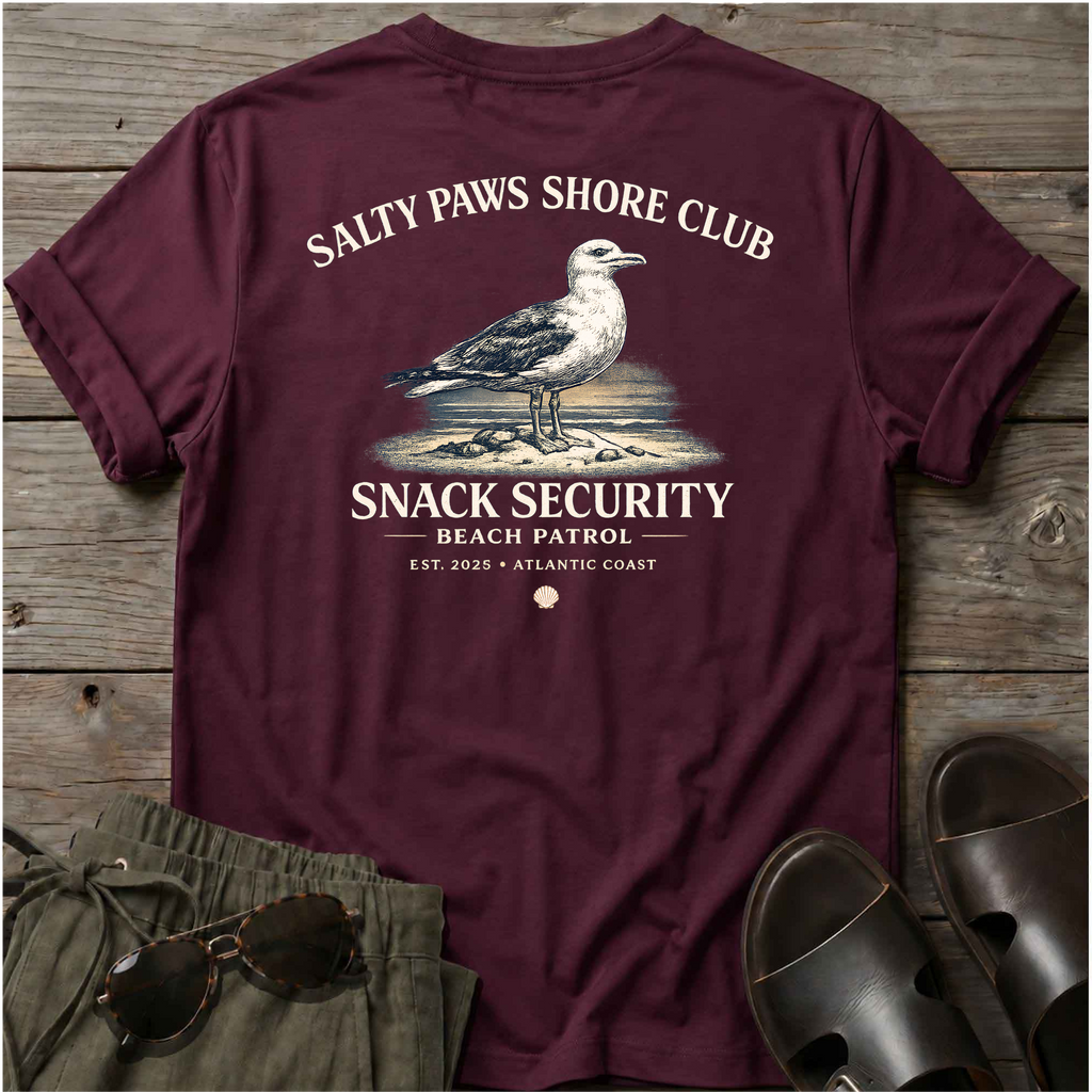 SP Snack Gull Back Design T-Shirt