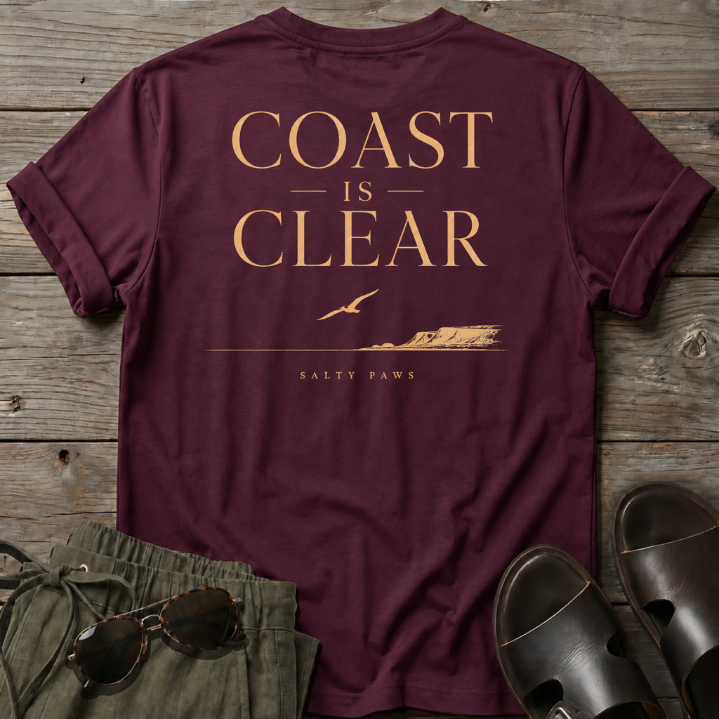 Coast is Clear BACK DESIGN T-Shirt