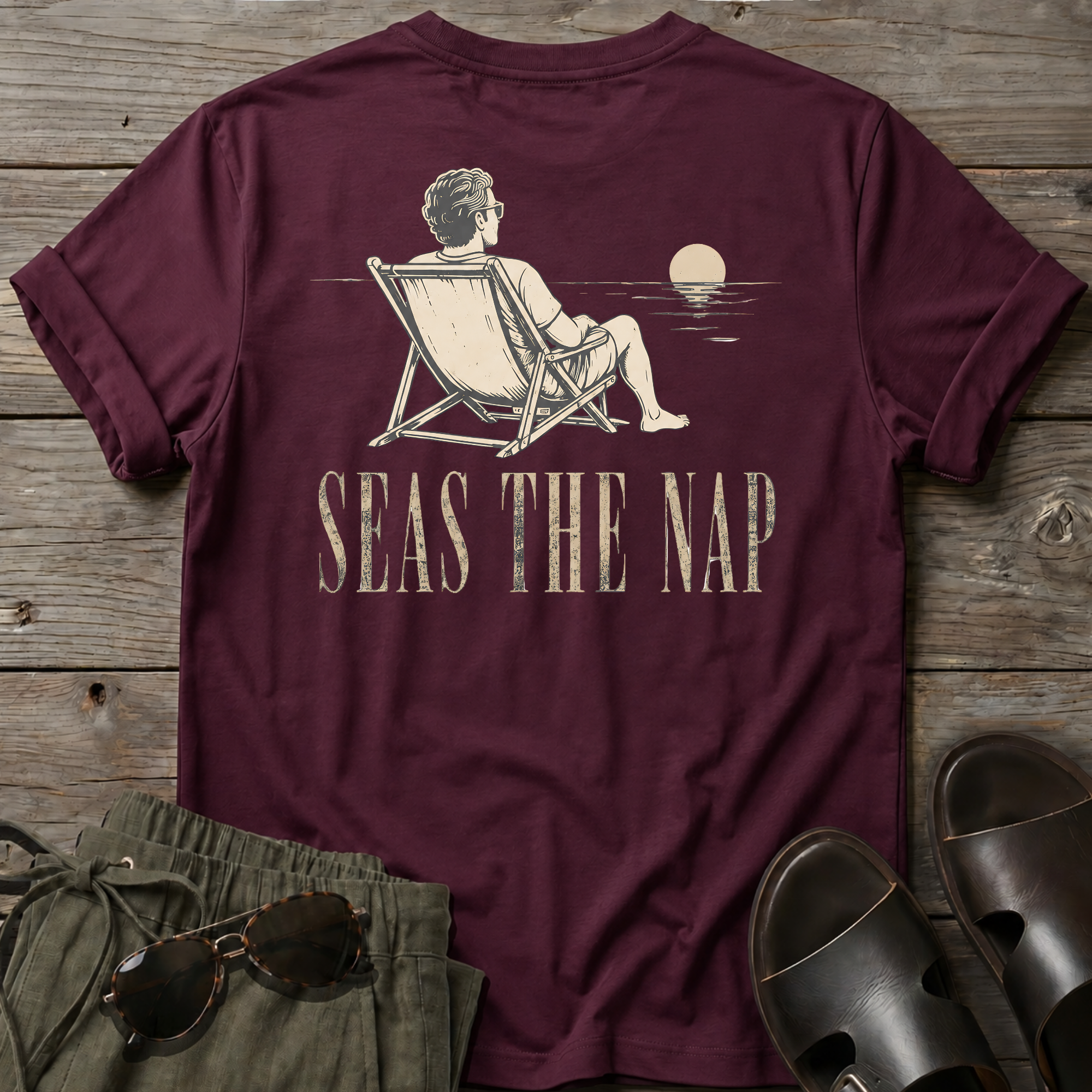 Seas the Nap BACK DESIGN T-Shirt
