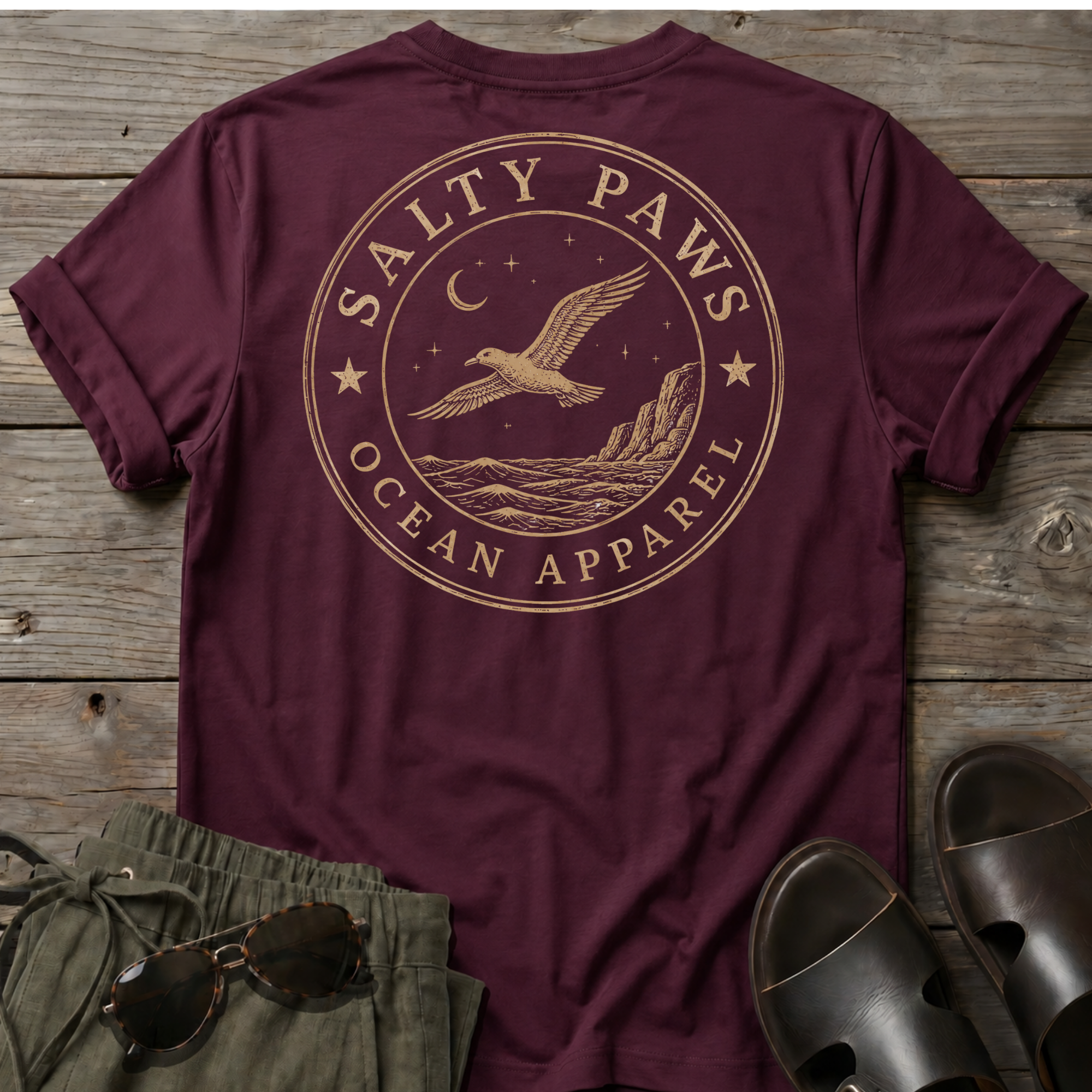 SP Bird Crest BACK DESIGN T-Shirt