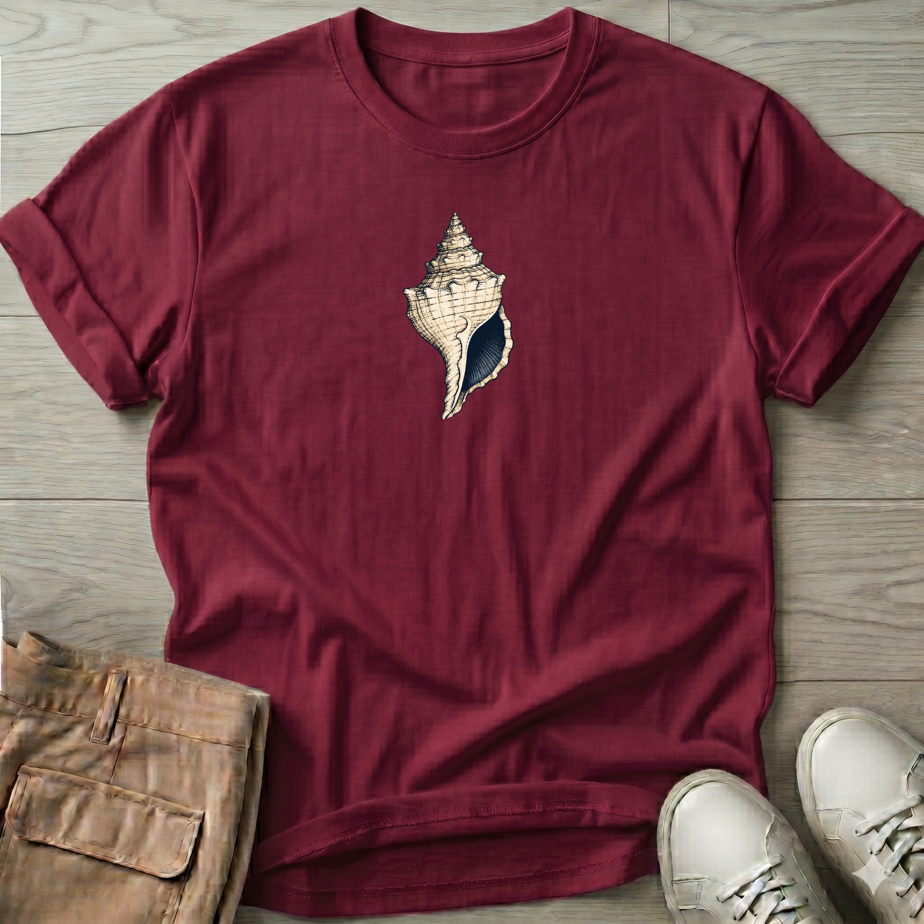 Conche Shell T-Shirt — Art Tee