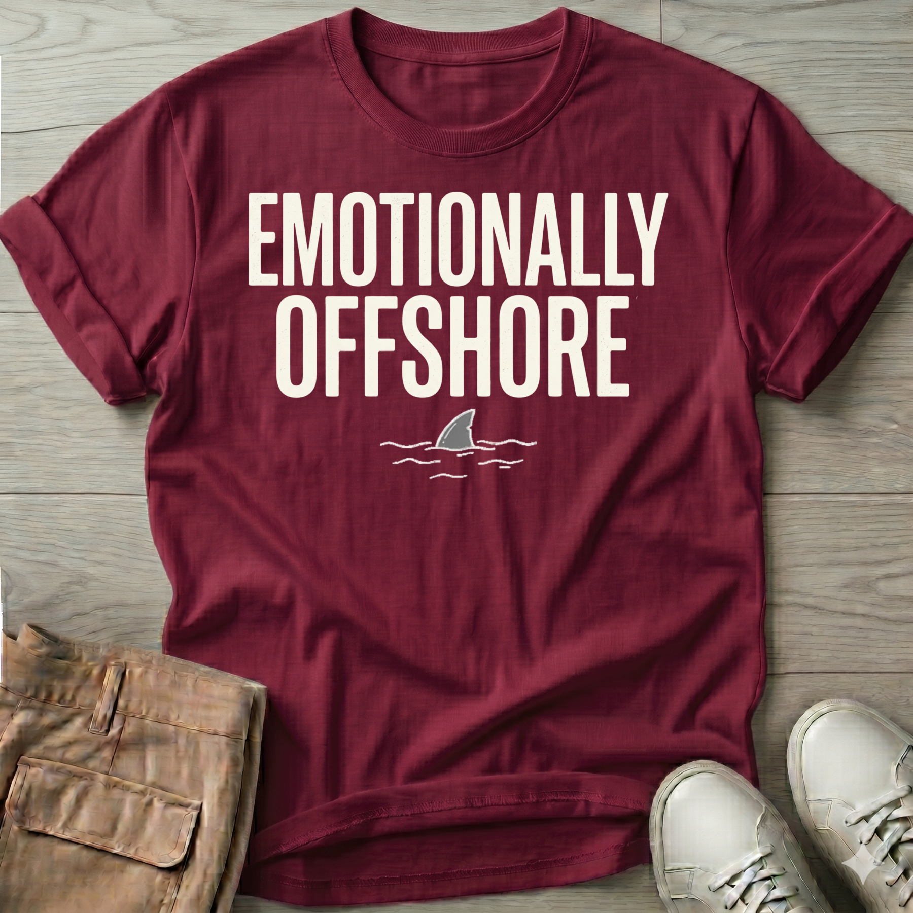 EMOTIONALLY OFFSHORE SHARK T-Shirt