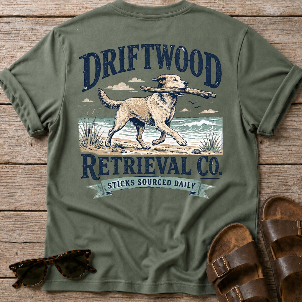Driftwood Retriever BACK DESIGN