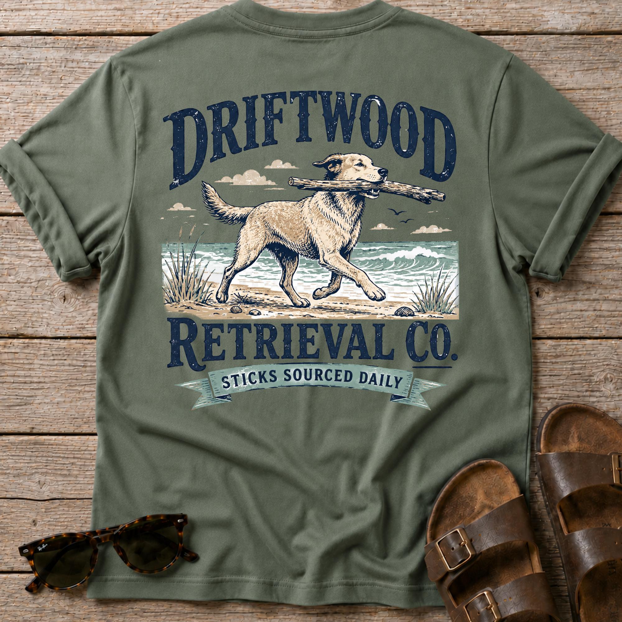 Driftwood Retriever BACK DESIGN