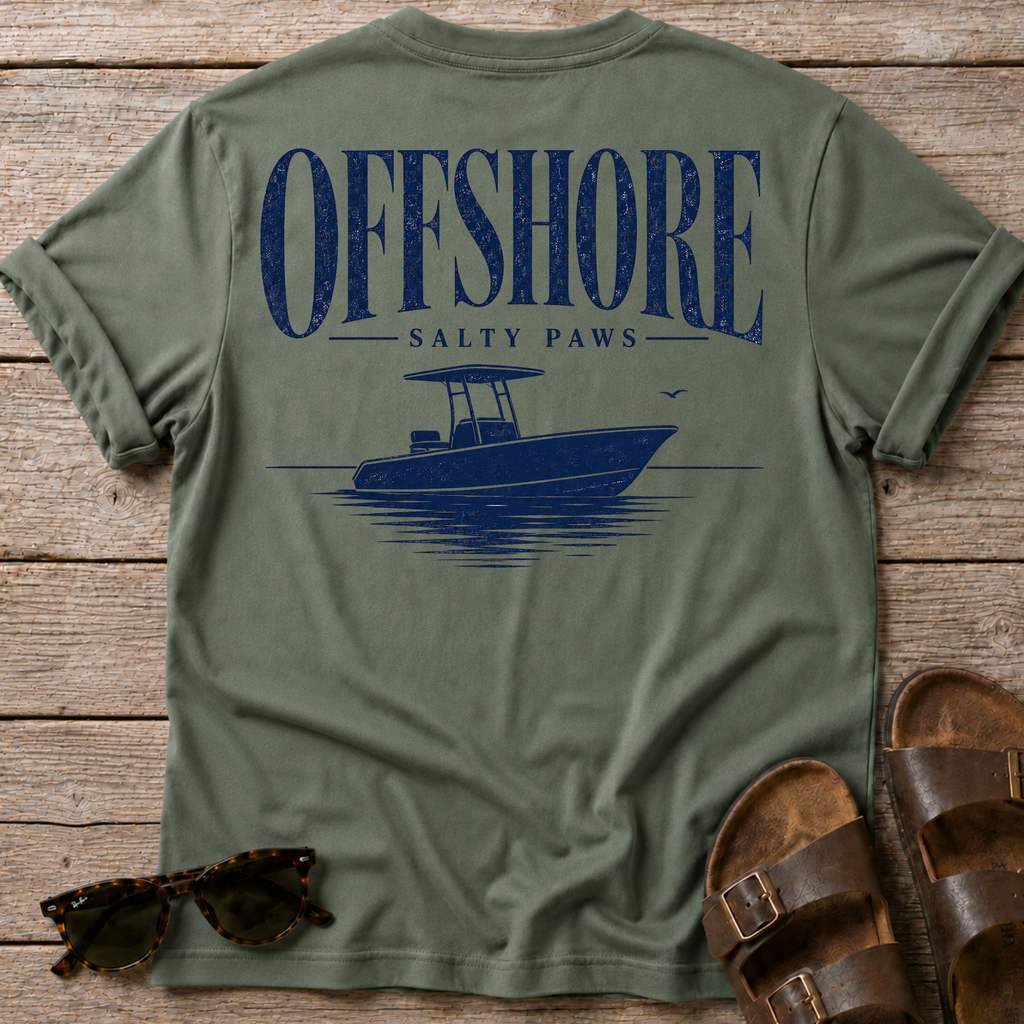 Offshore Boat BACK DESIGN T-Shirt