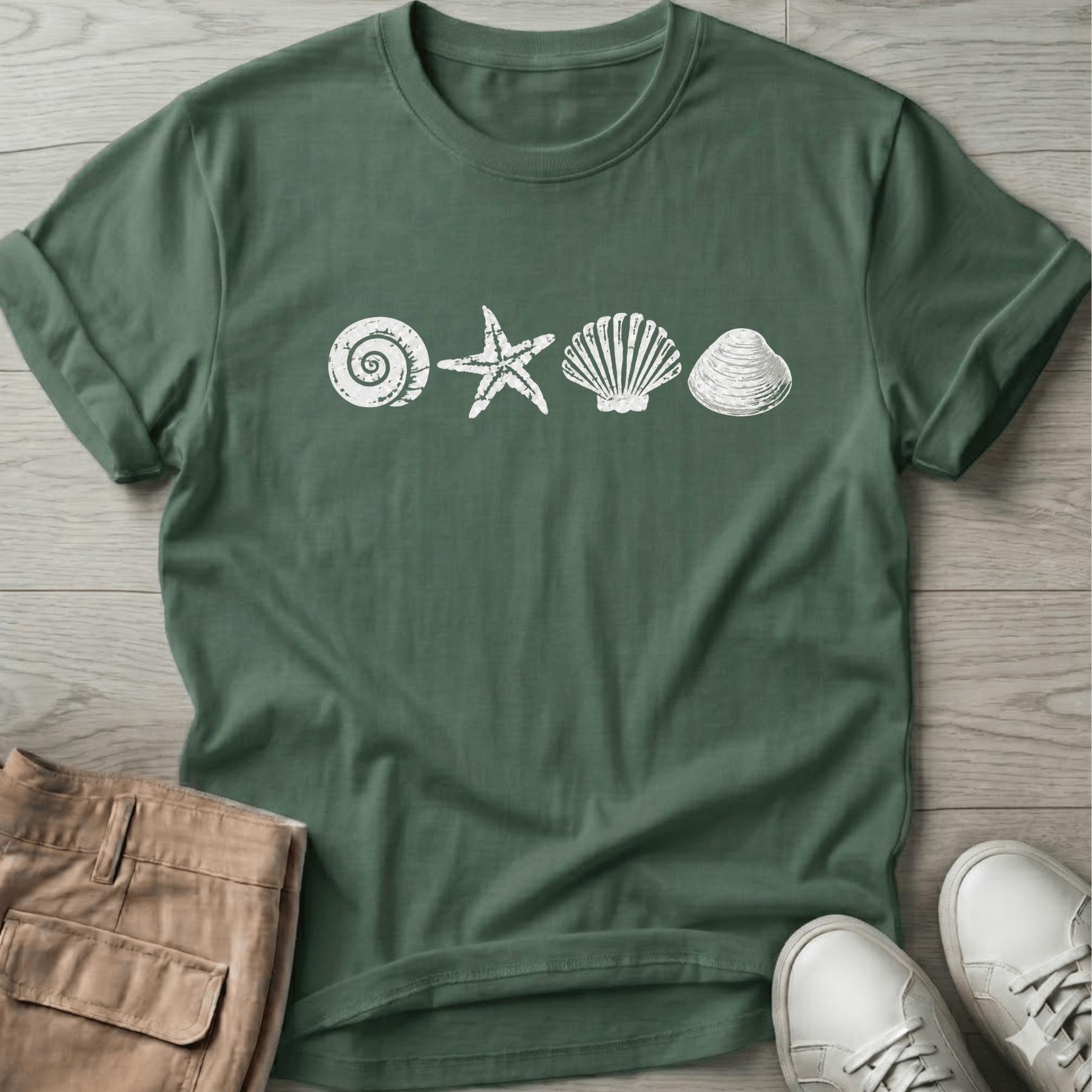 Sea Shells Beach T-Shirt