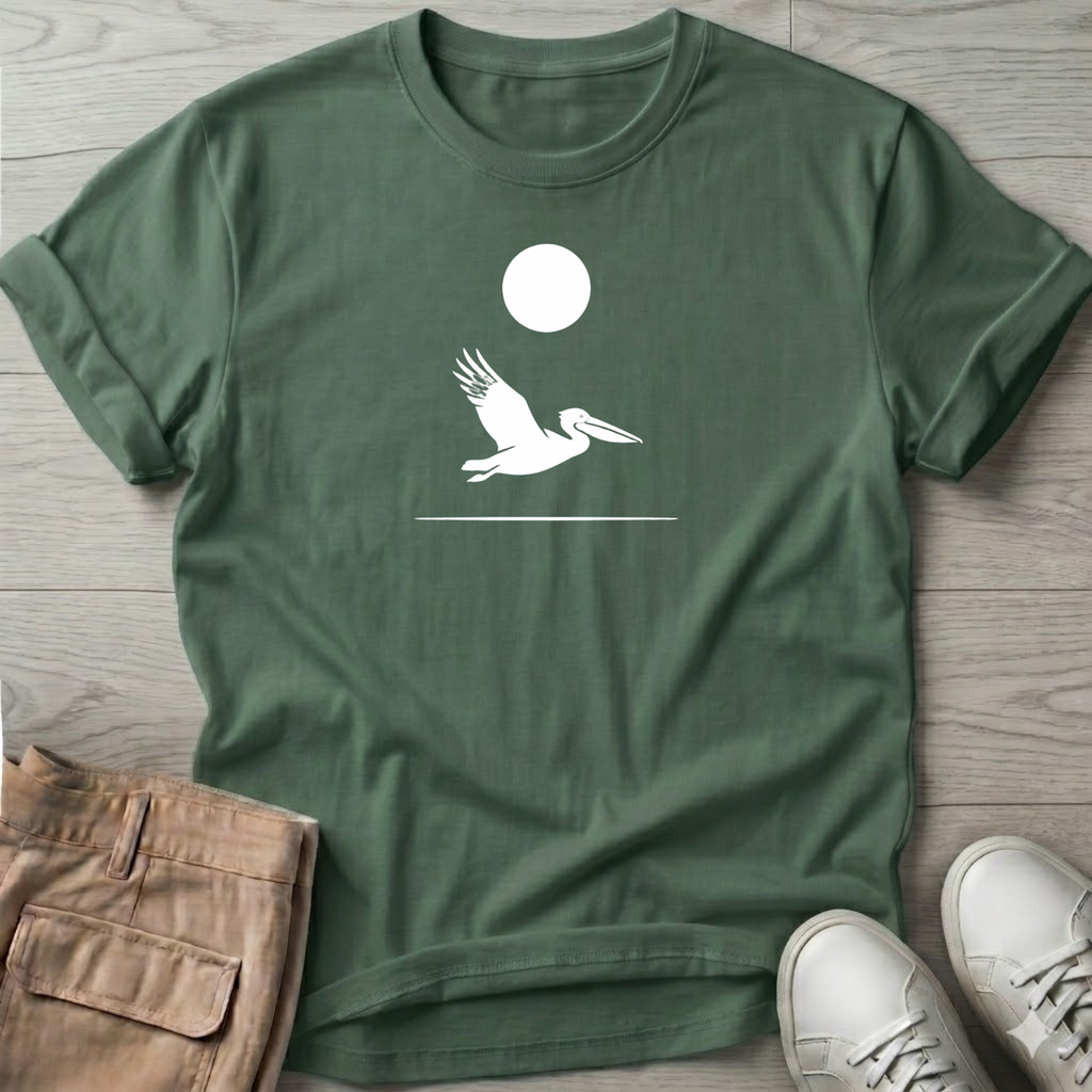 Pelican in Flight T-Shirt