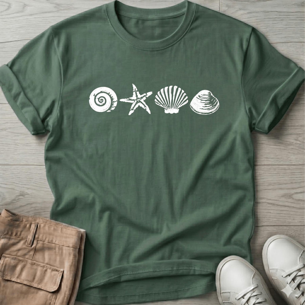 Sea Shells Beach T-Shirt