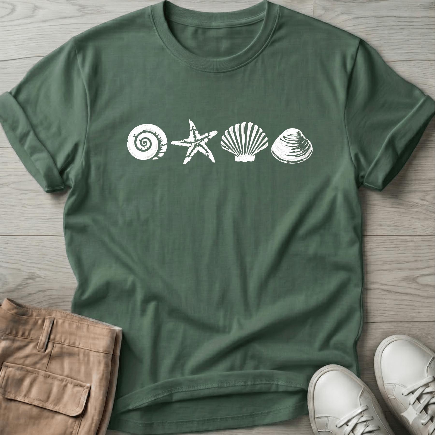 Sea Shells Beach T-Shirt