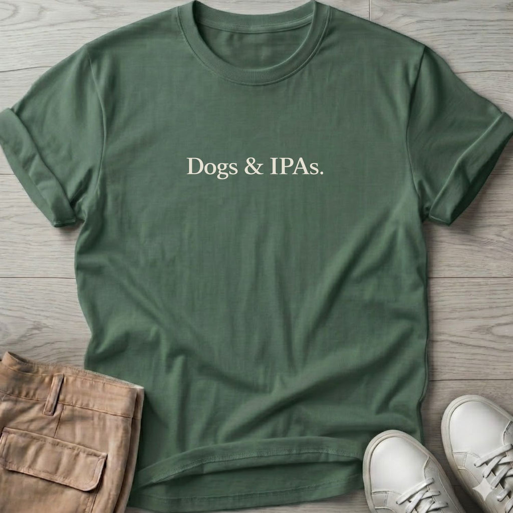 Dogs & IPAs Dog T-Shirt