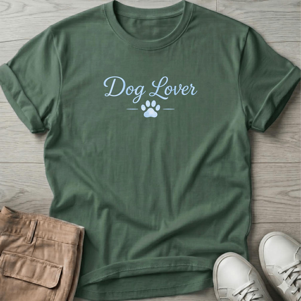 Dog Lover (Paw)T-Shirt Vacation