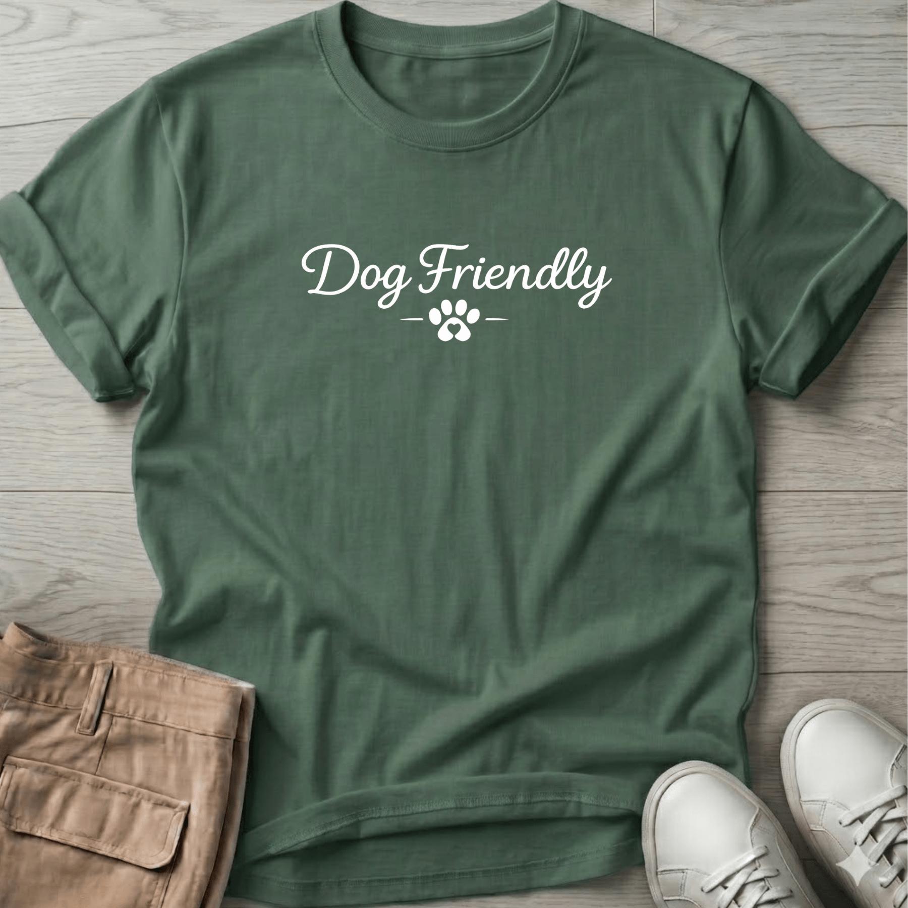 Dog Friendly (PAW) T-Shirt Vacation