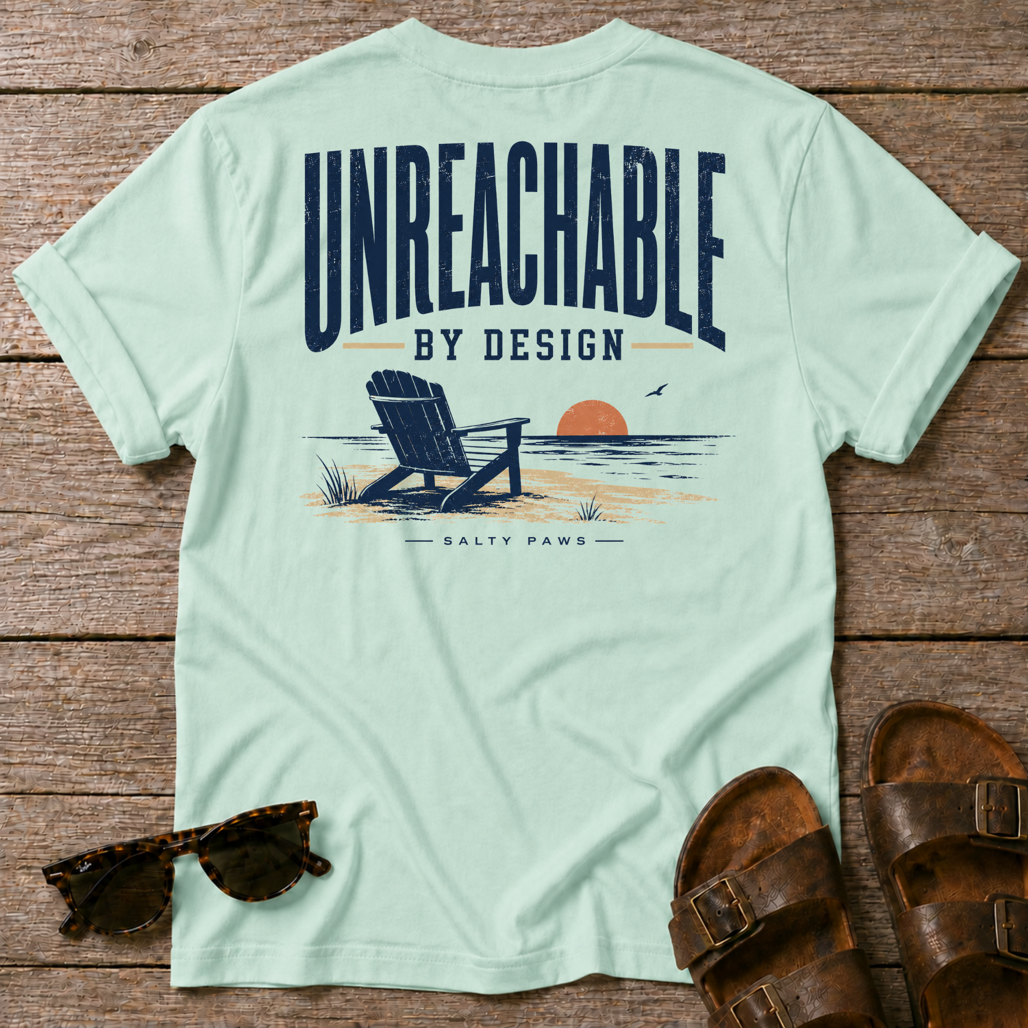 Unreachable BACK DESIGN T-Shirt — Art Tee