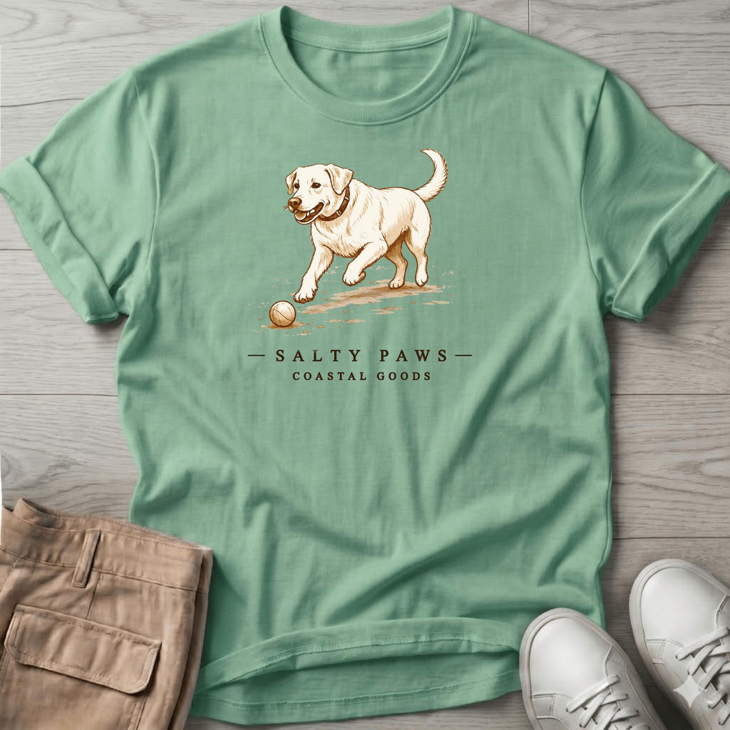 Yellow Lab Dog T-Shirt — Art Tee