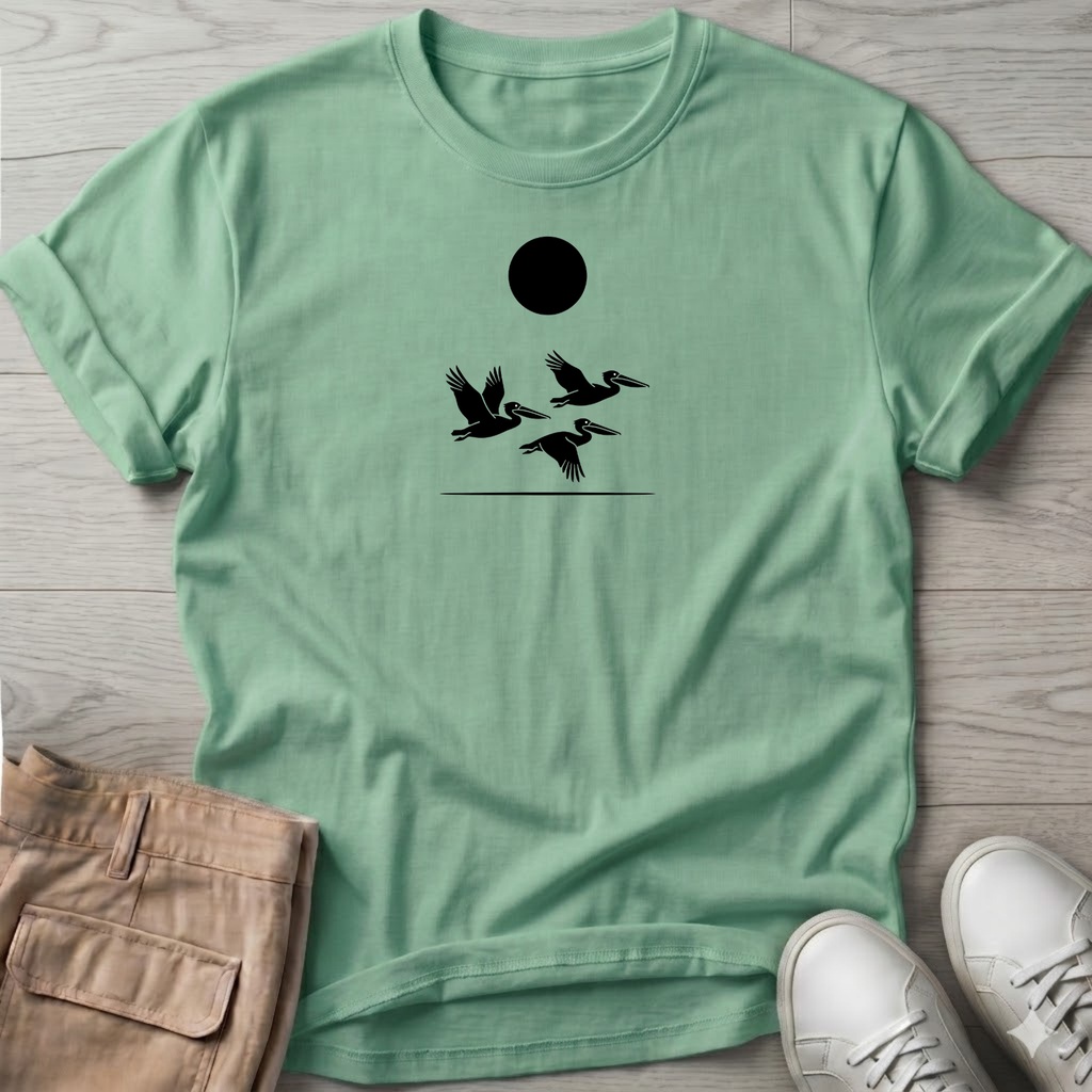 3 Pelicans T-Shirt Salty Paws Tee