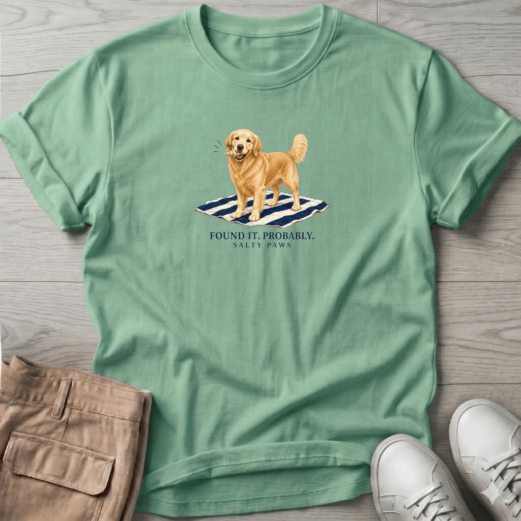 Golden Retriever Shell Dog T-Shirt