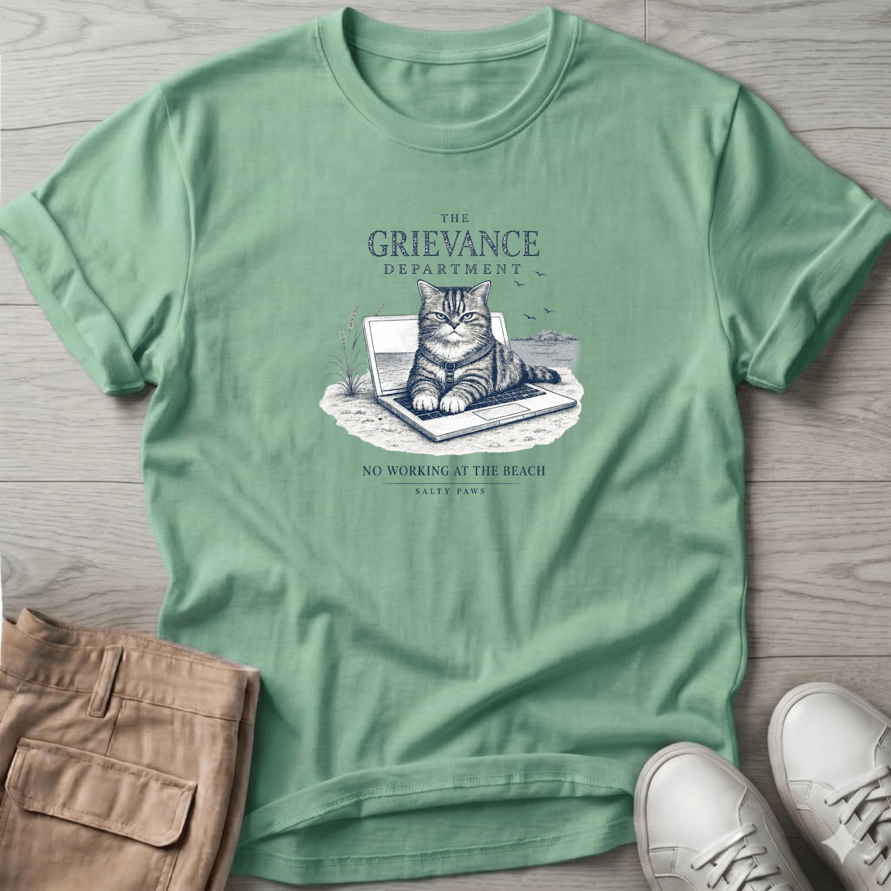 Grievance No Working Cat T-Shirt
