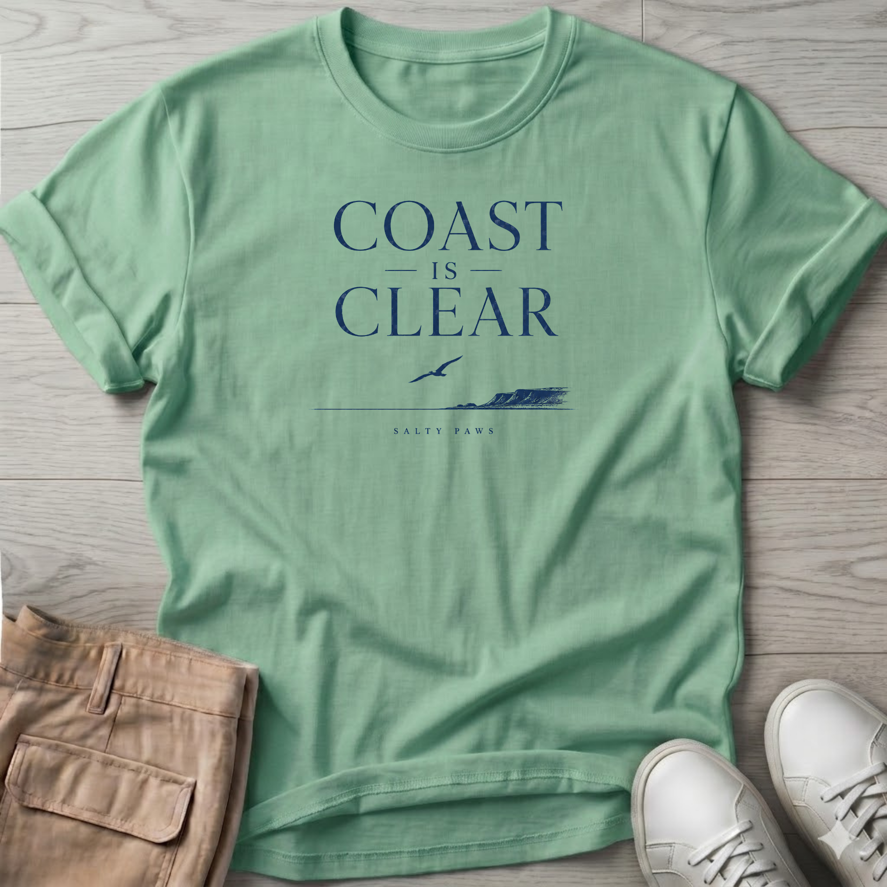 Coast is Clear T-Shirt — Art Tee