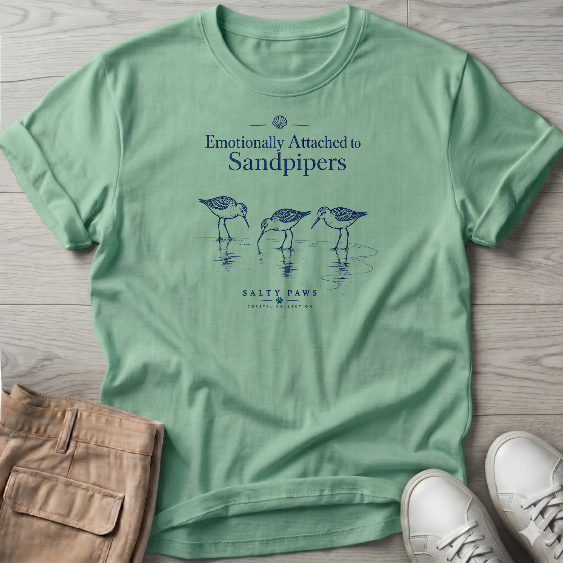 Emotionally Attached Sandpipers T-Shirt