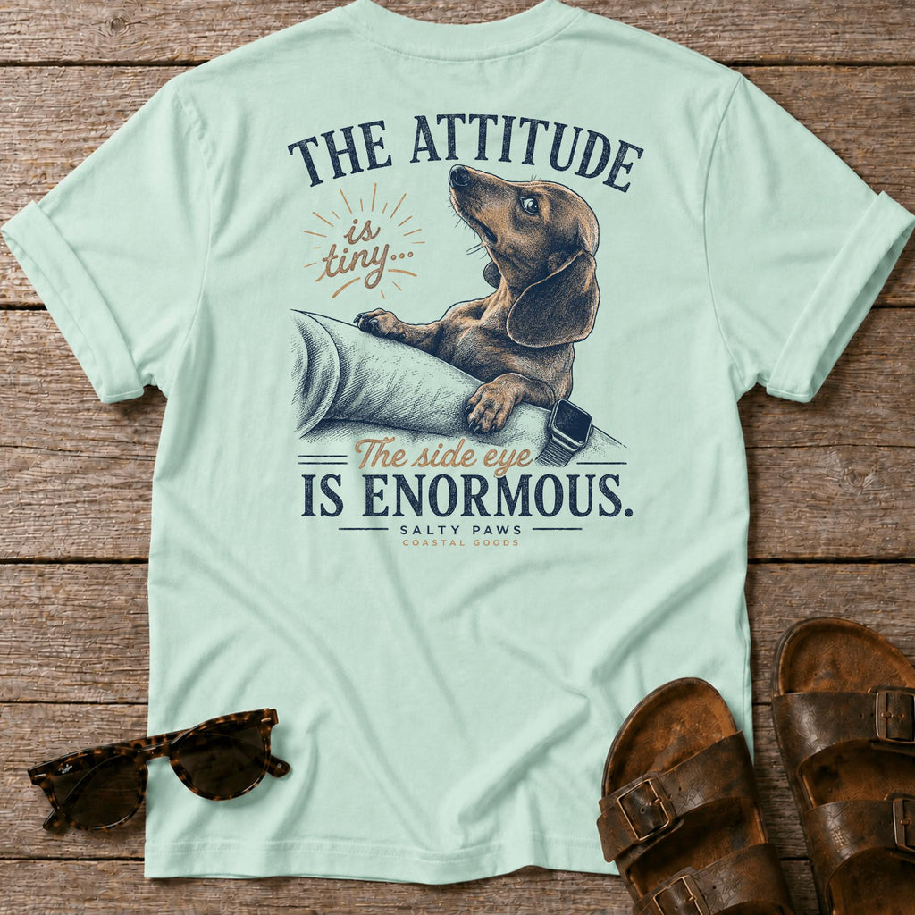 Side Eye Doxie BACK DESIGN