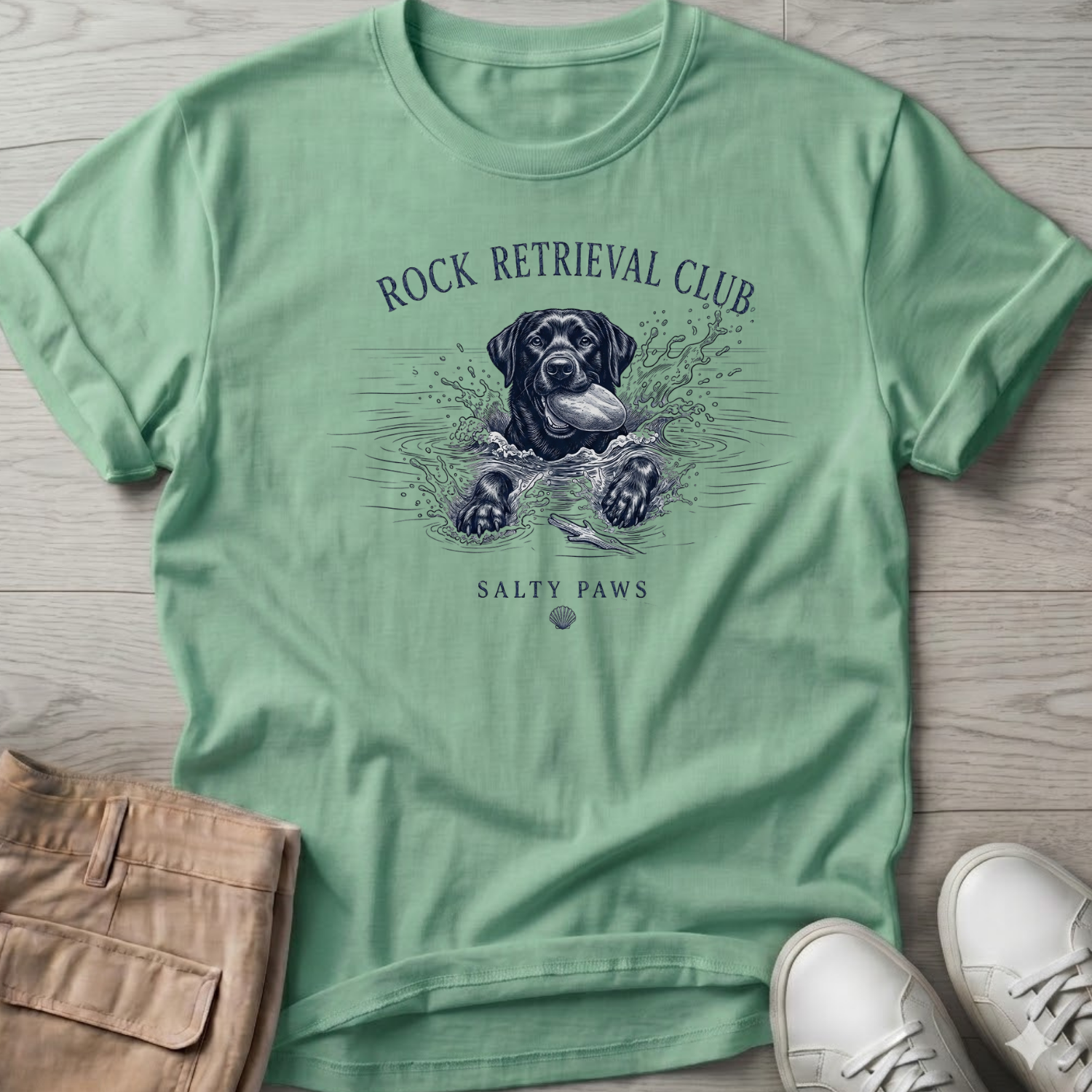 Rock Retriever Lab T-Shirt