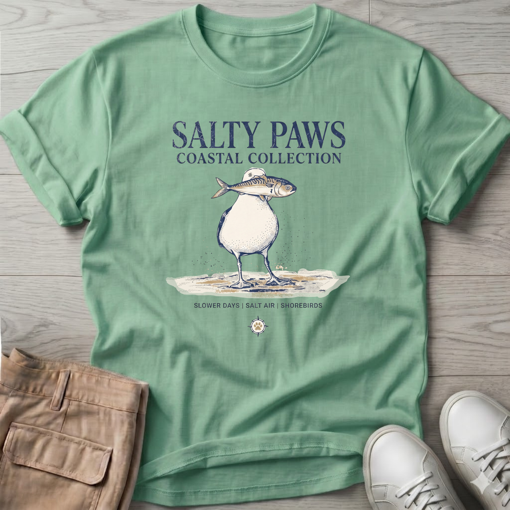 Sea Gull & Fish T-Shirt