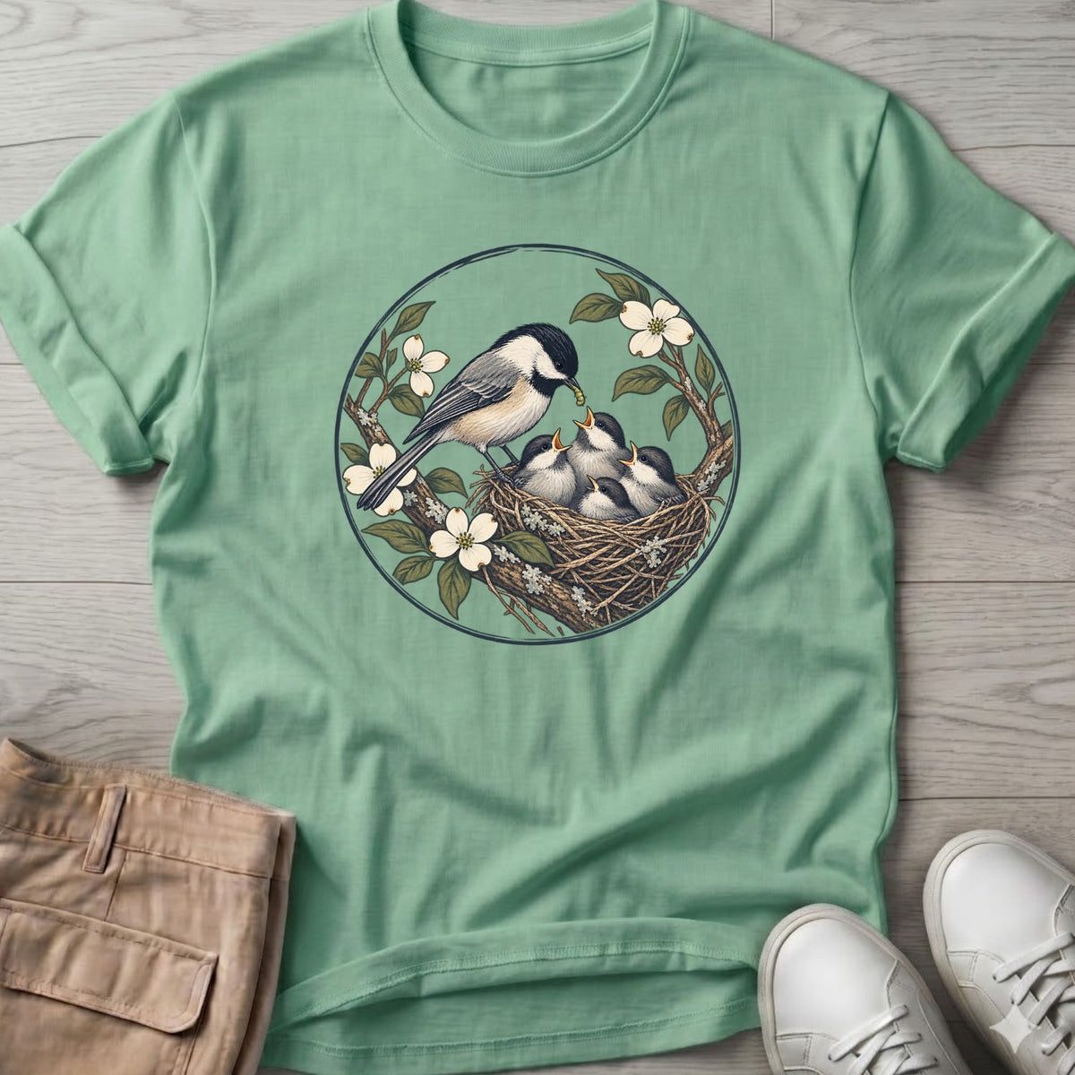 Chickadee & Chicks T-Shirt