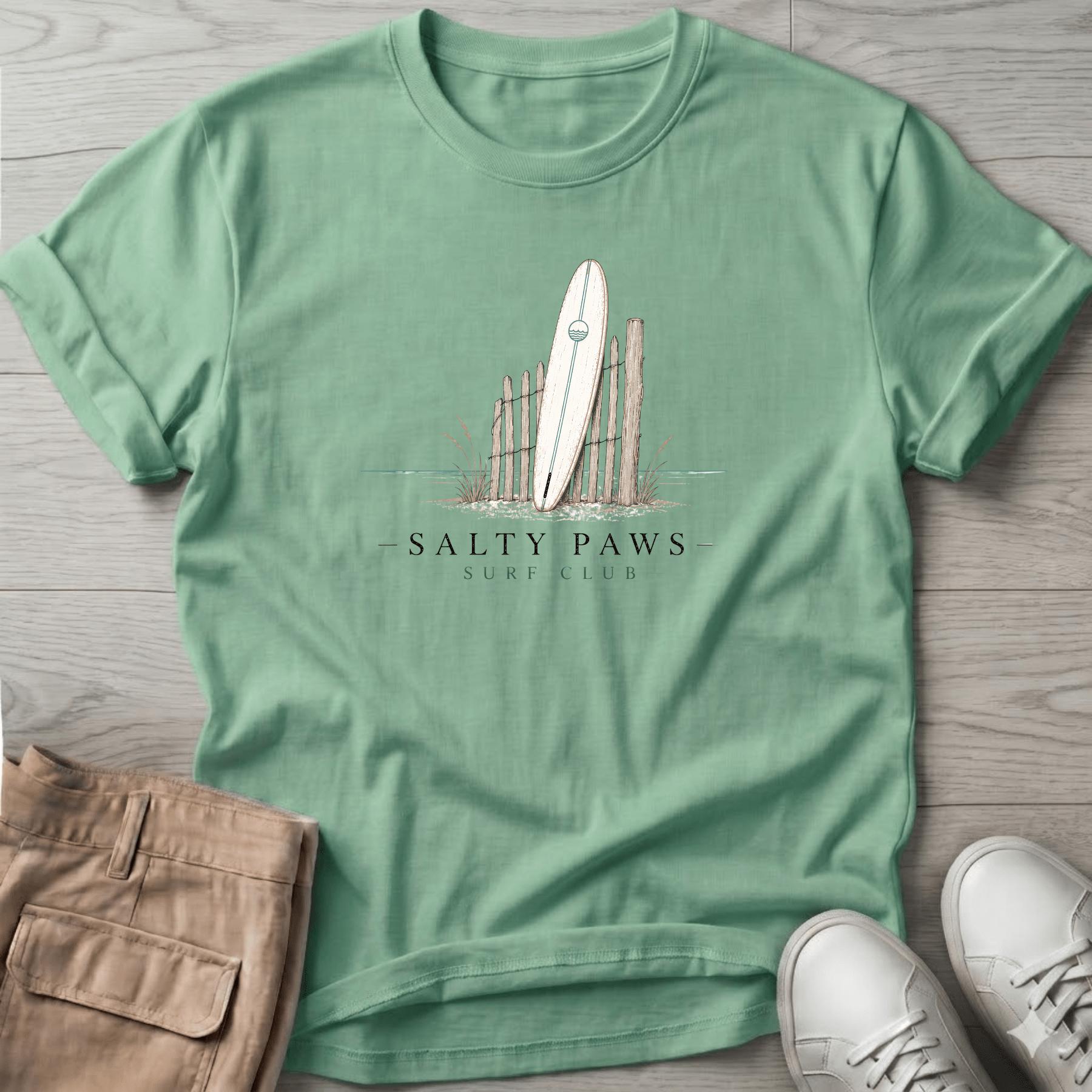 Salty Paws Surf Club T-Shirt